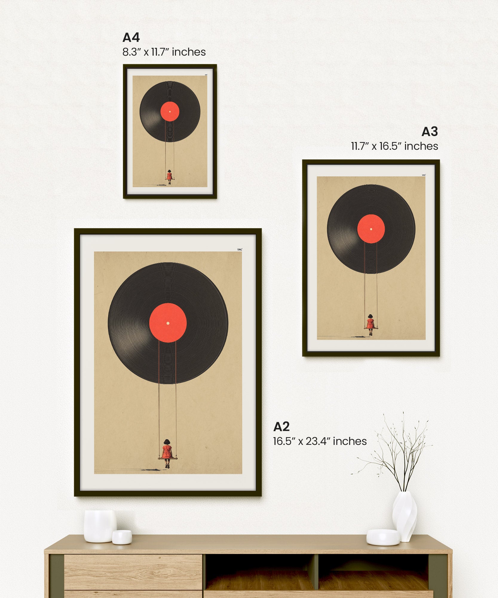 Vinyl Swing Poster