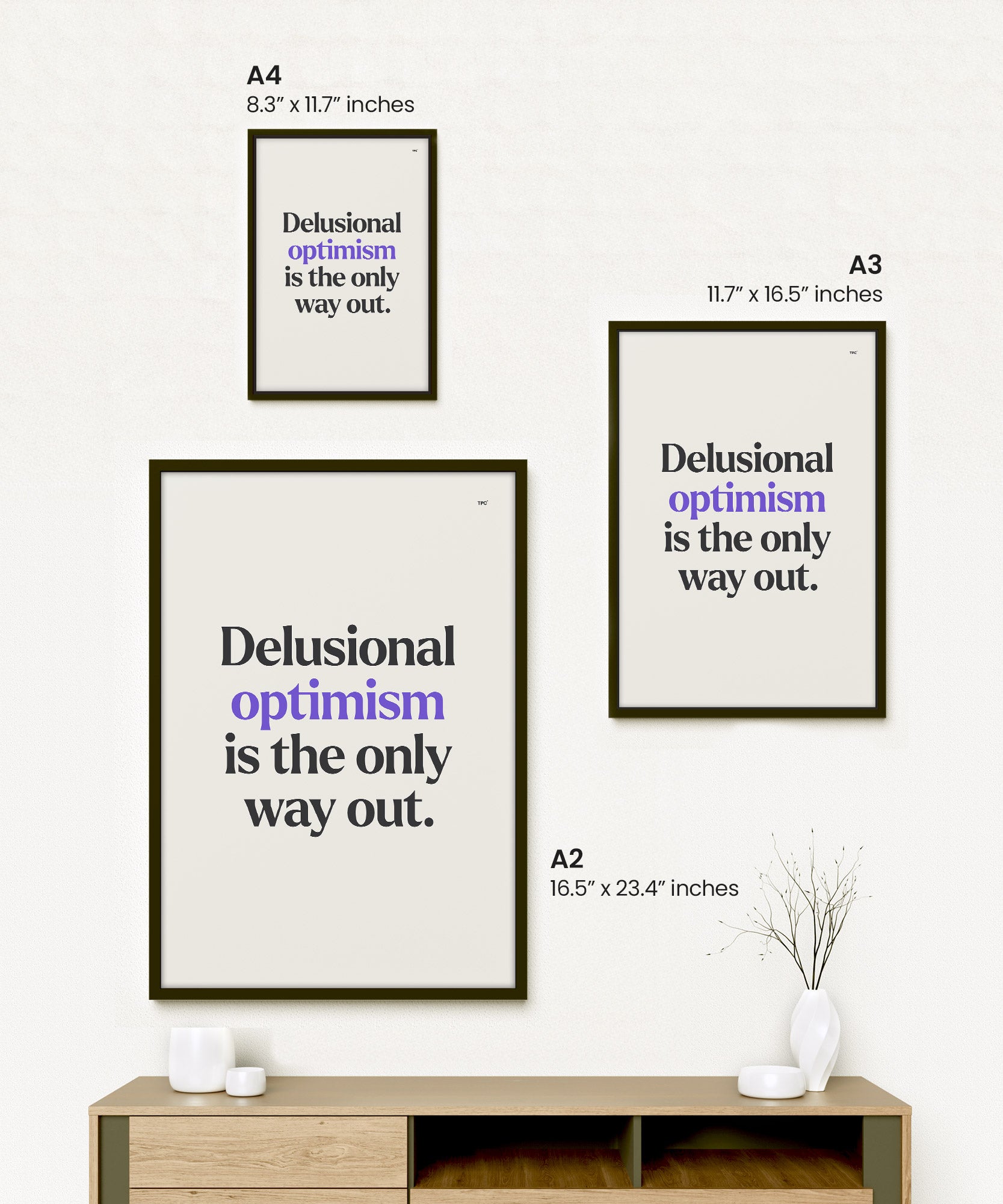 Delusional Optimism Poster