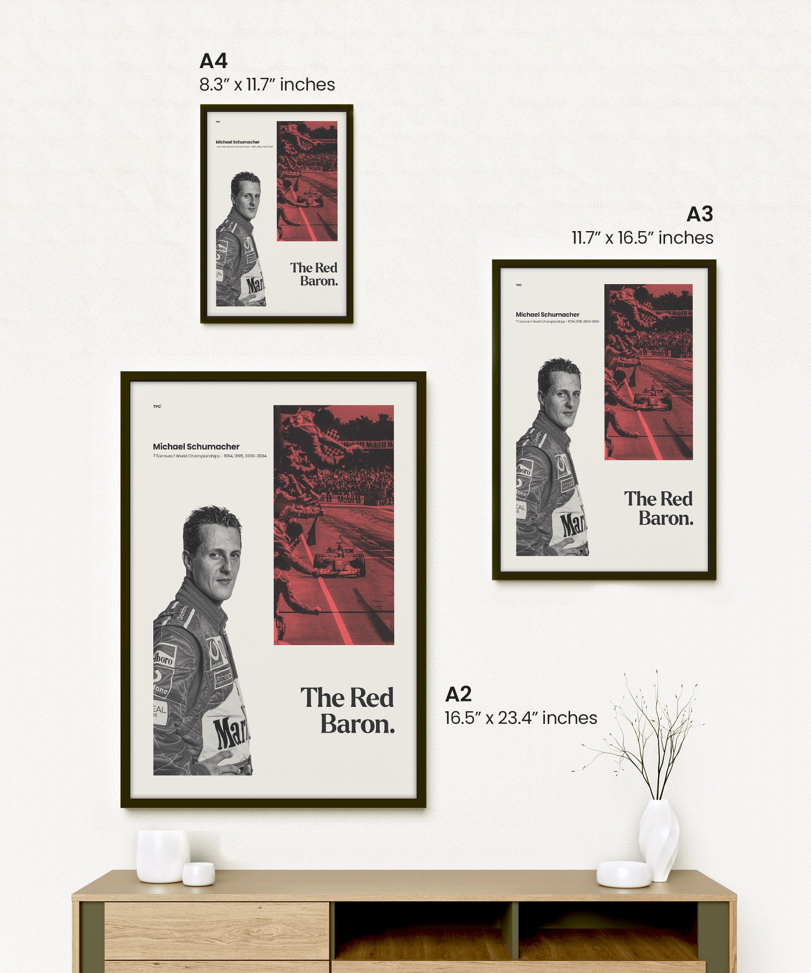 Michael Schumacher Poster