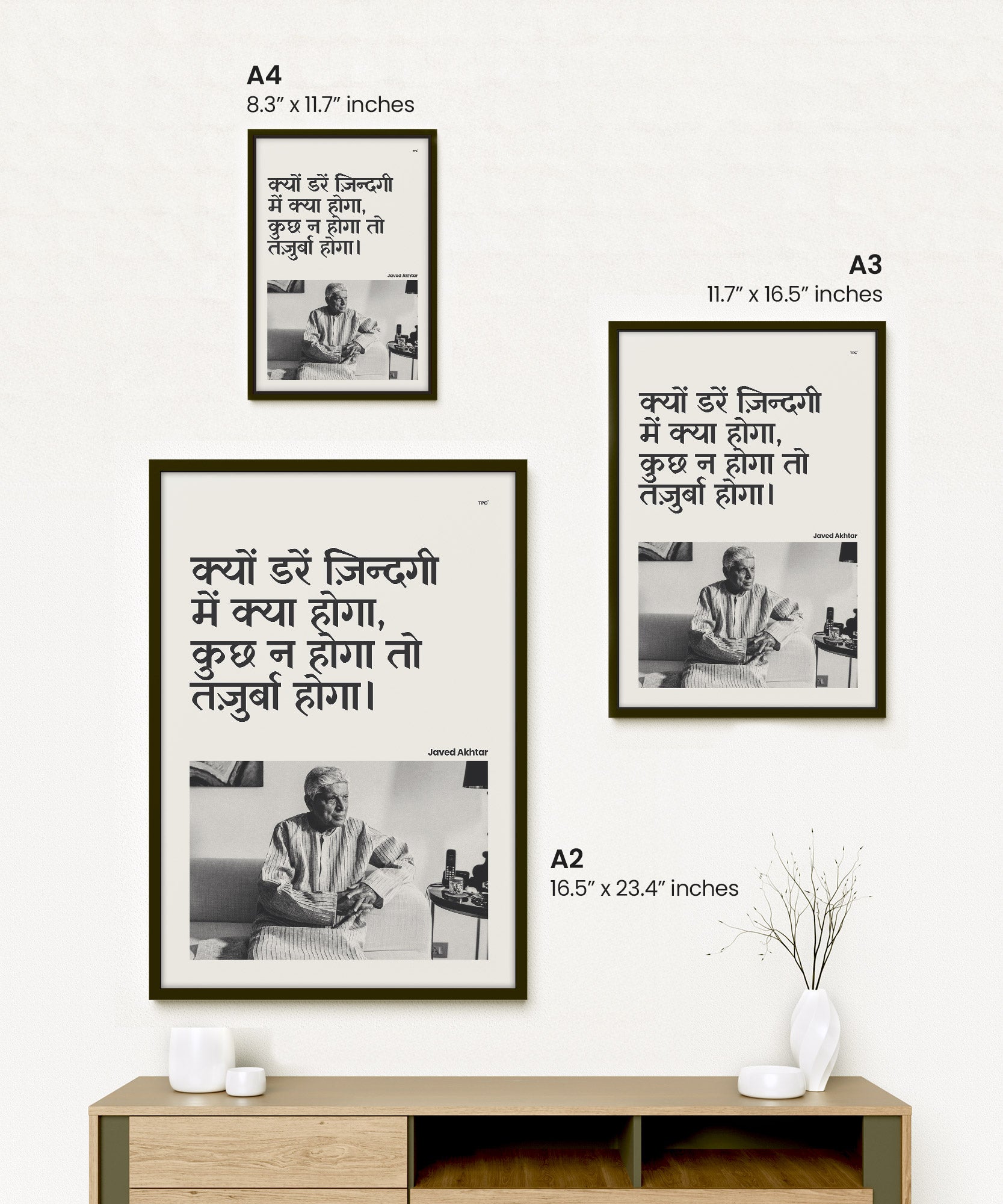 Javed Akhtar Poster