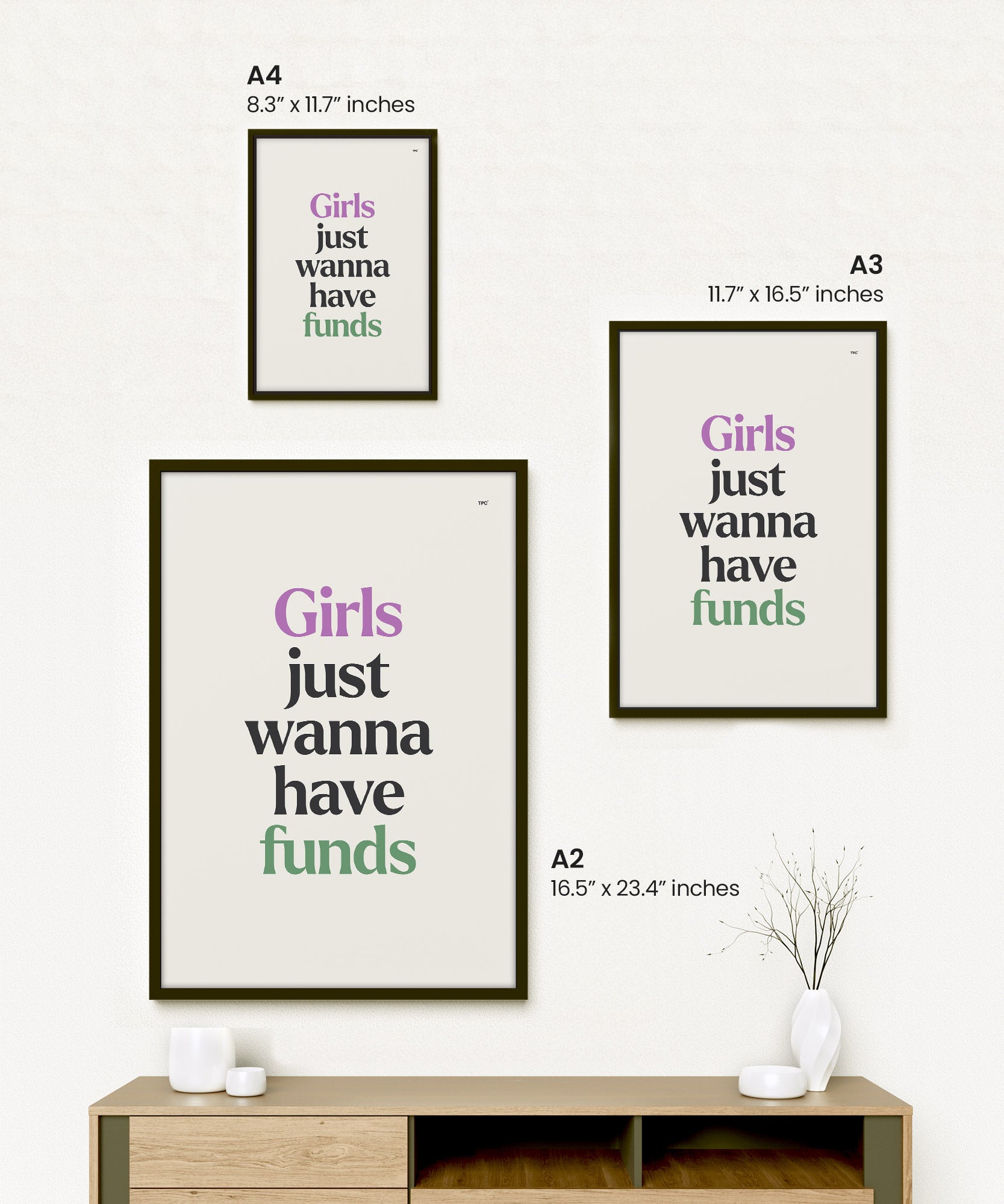 Girls Funds Poster