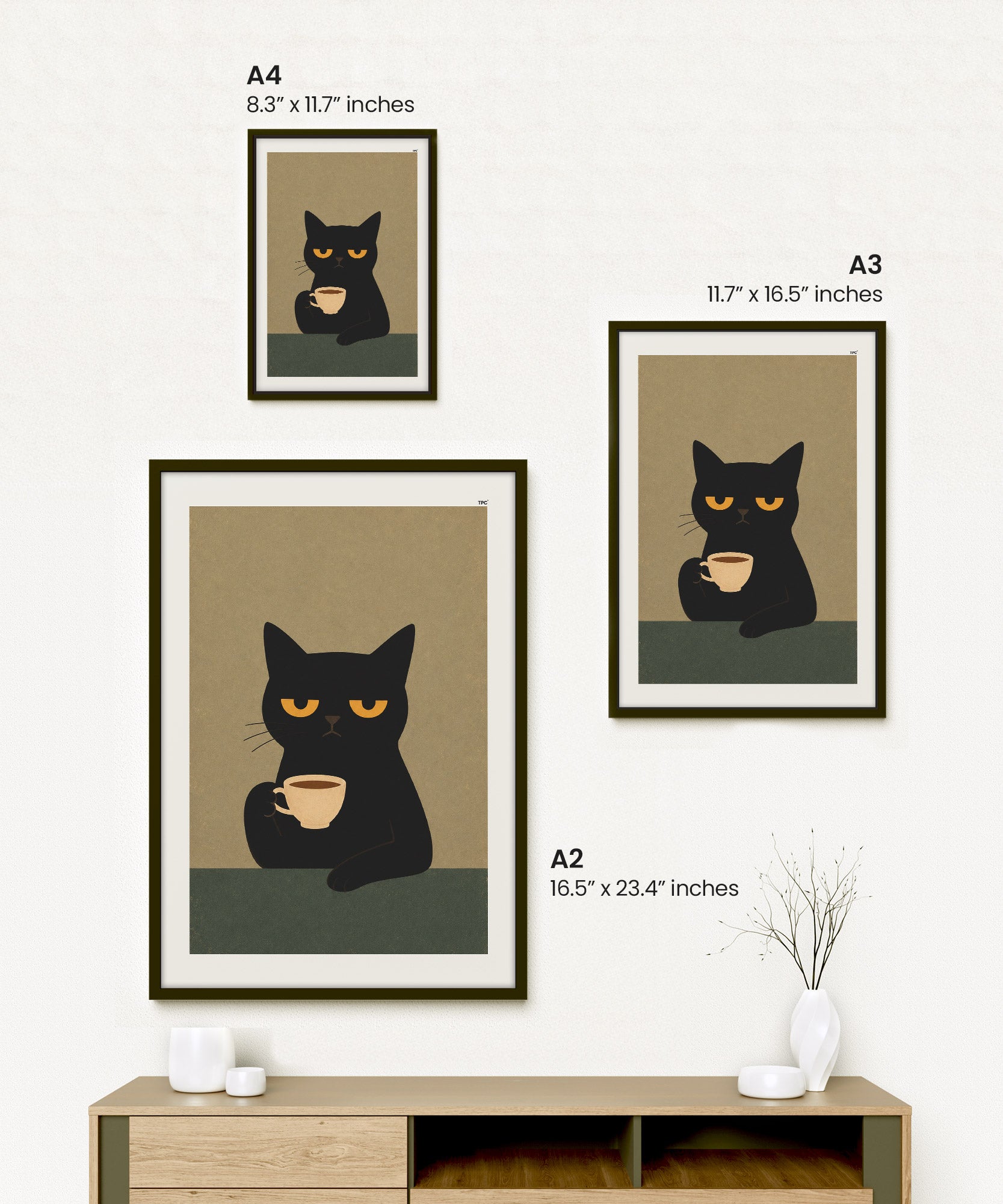 Morning Mood - Cat Poster