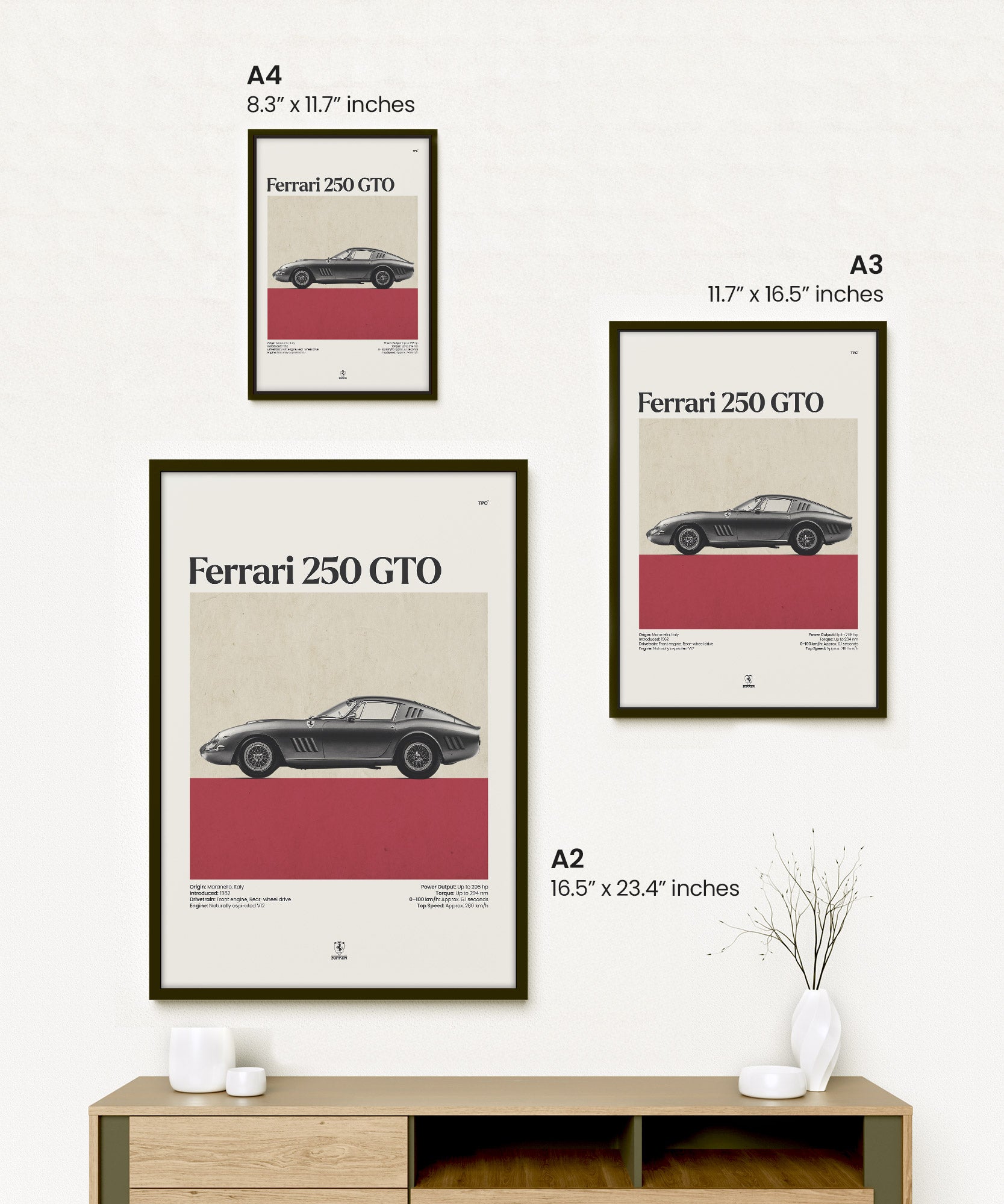 Ferrari 250 GTO Poster