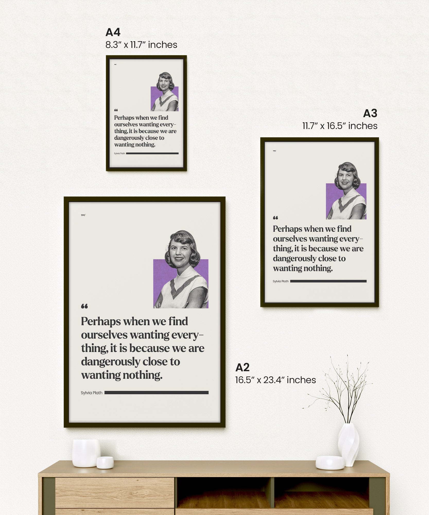 Sylvia Plath Poster