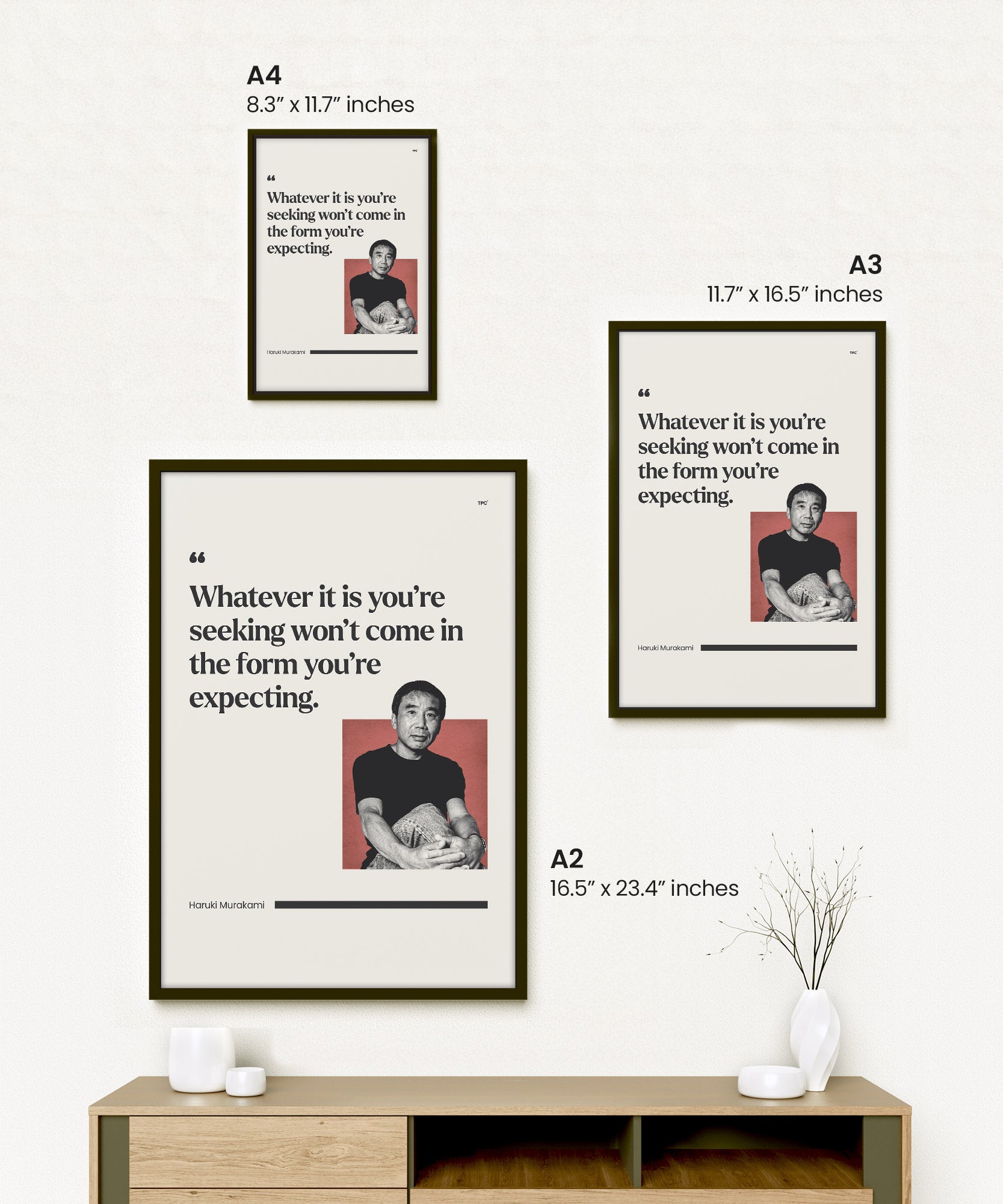 Haruki Murakami Poster