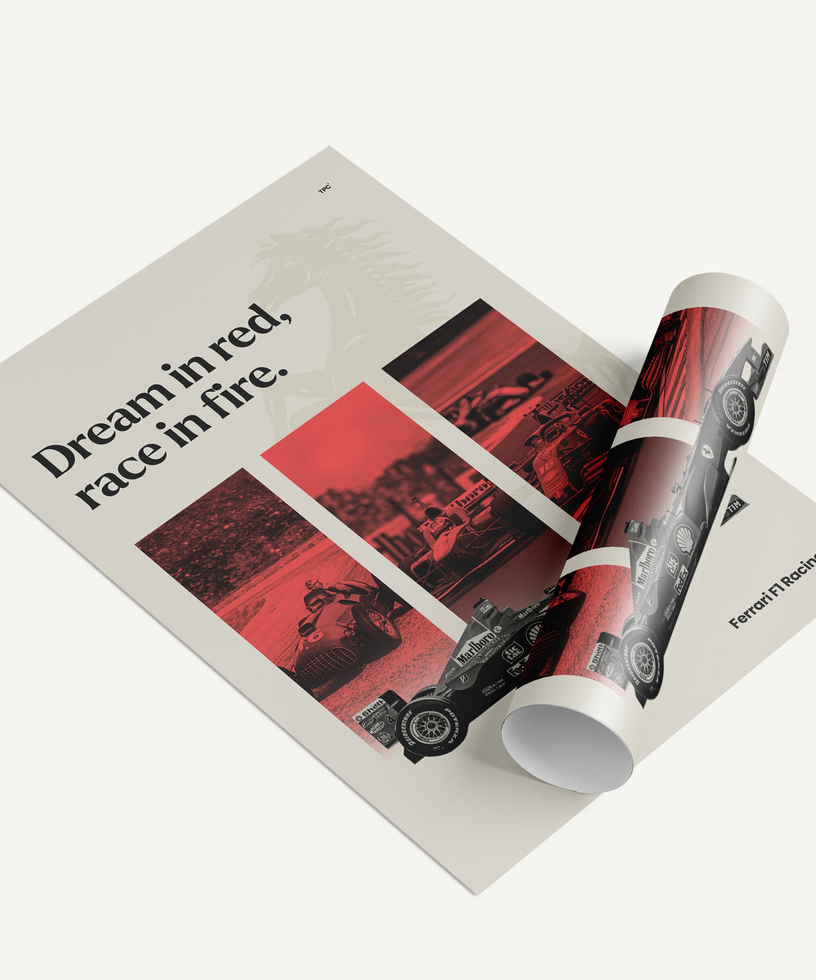 Ferrari F1 Racing Team Poster