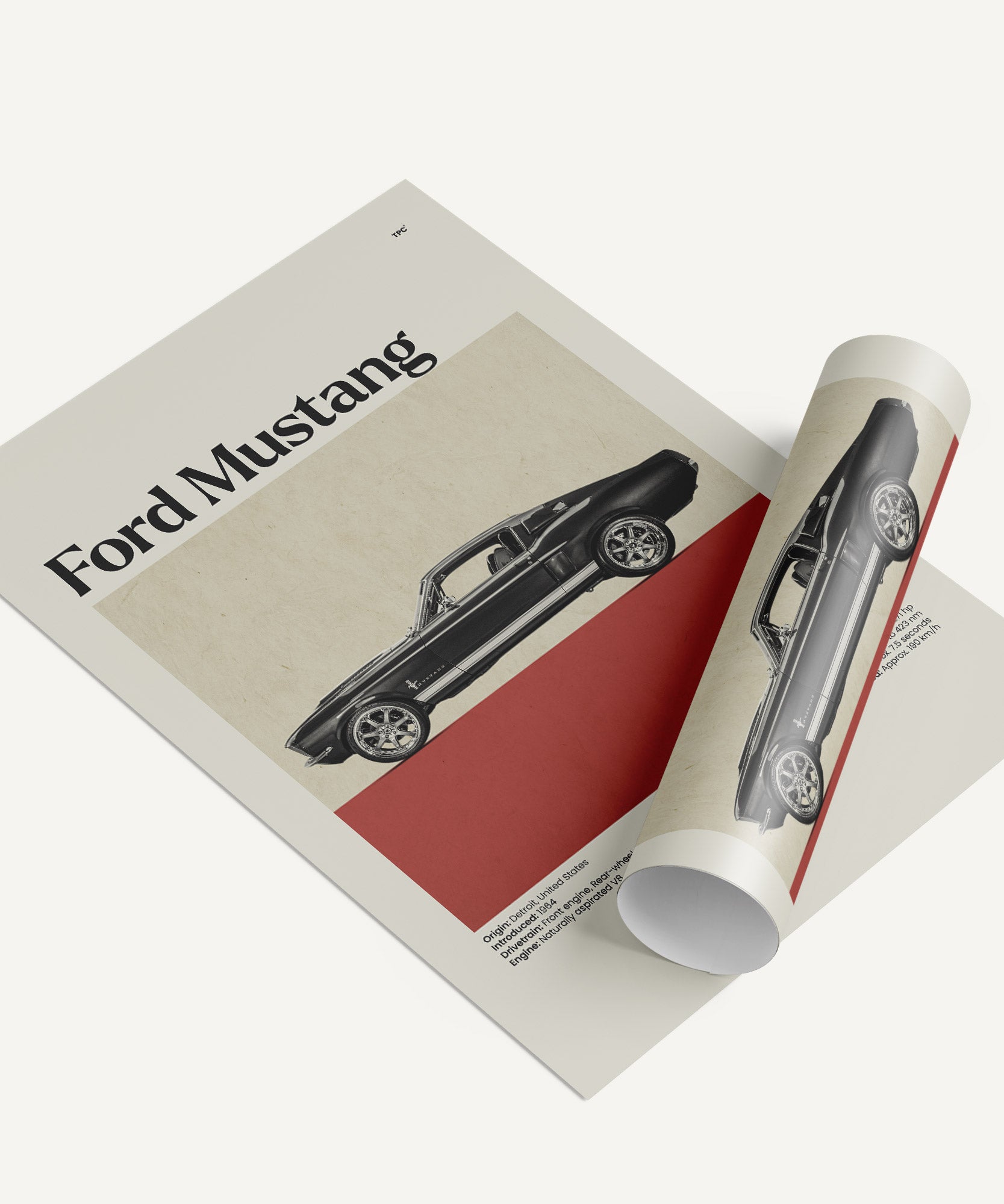 Ford Mustang Poster
