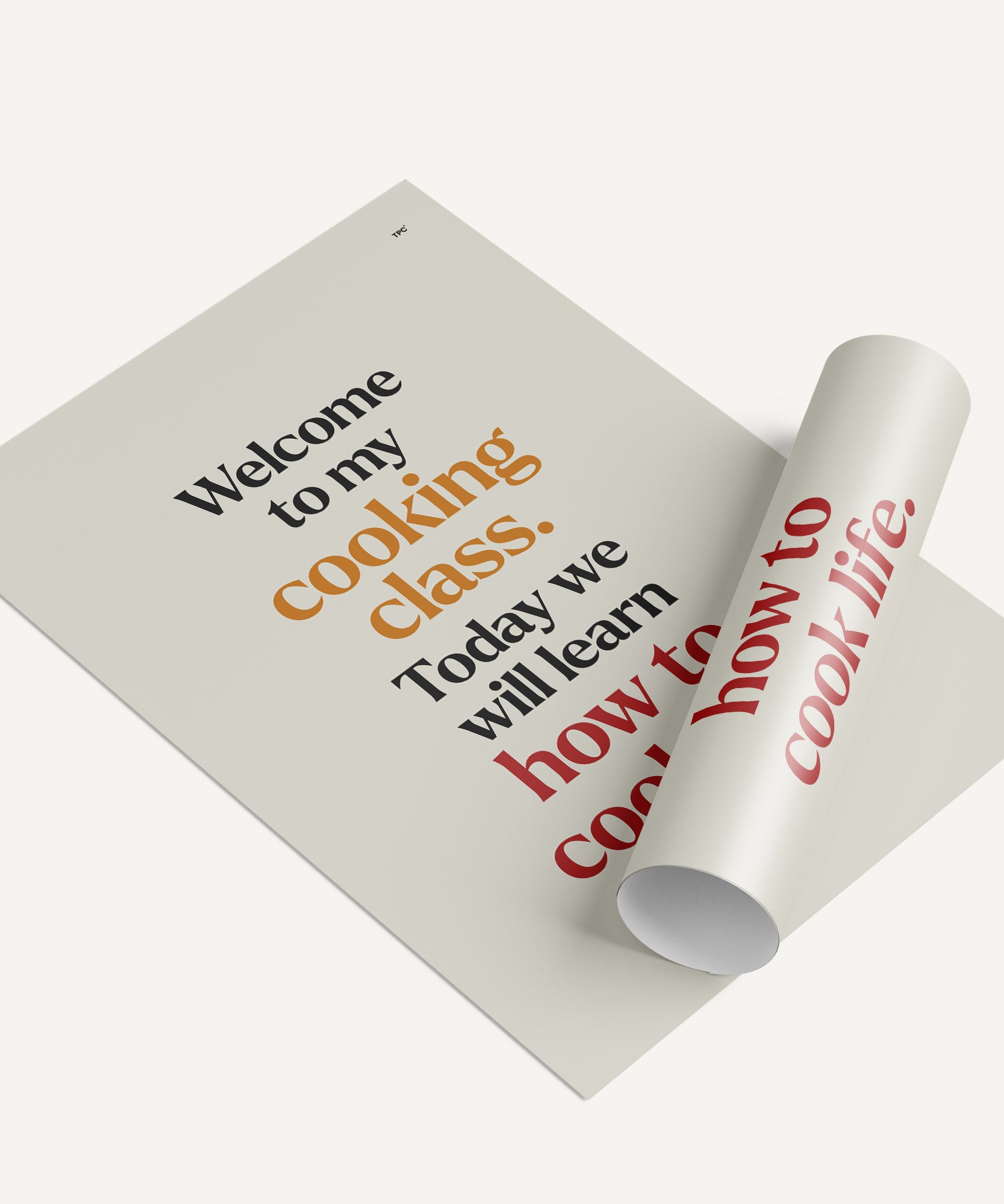 My Cooking Class Poster