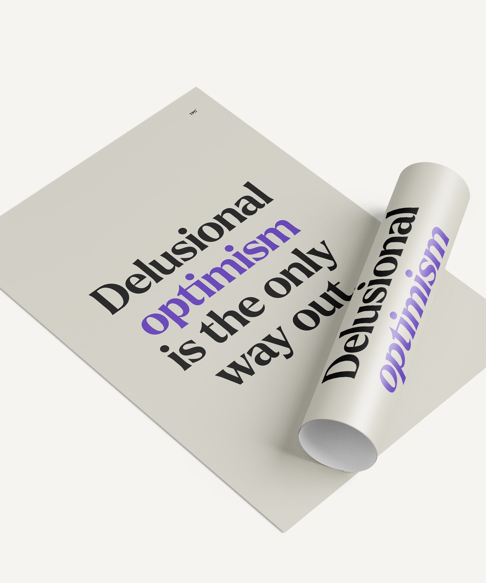 Delusional Optimism Poster