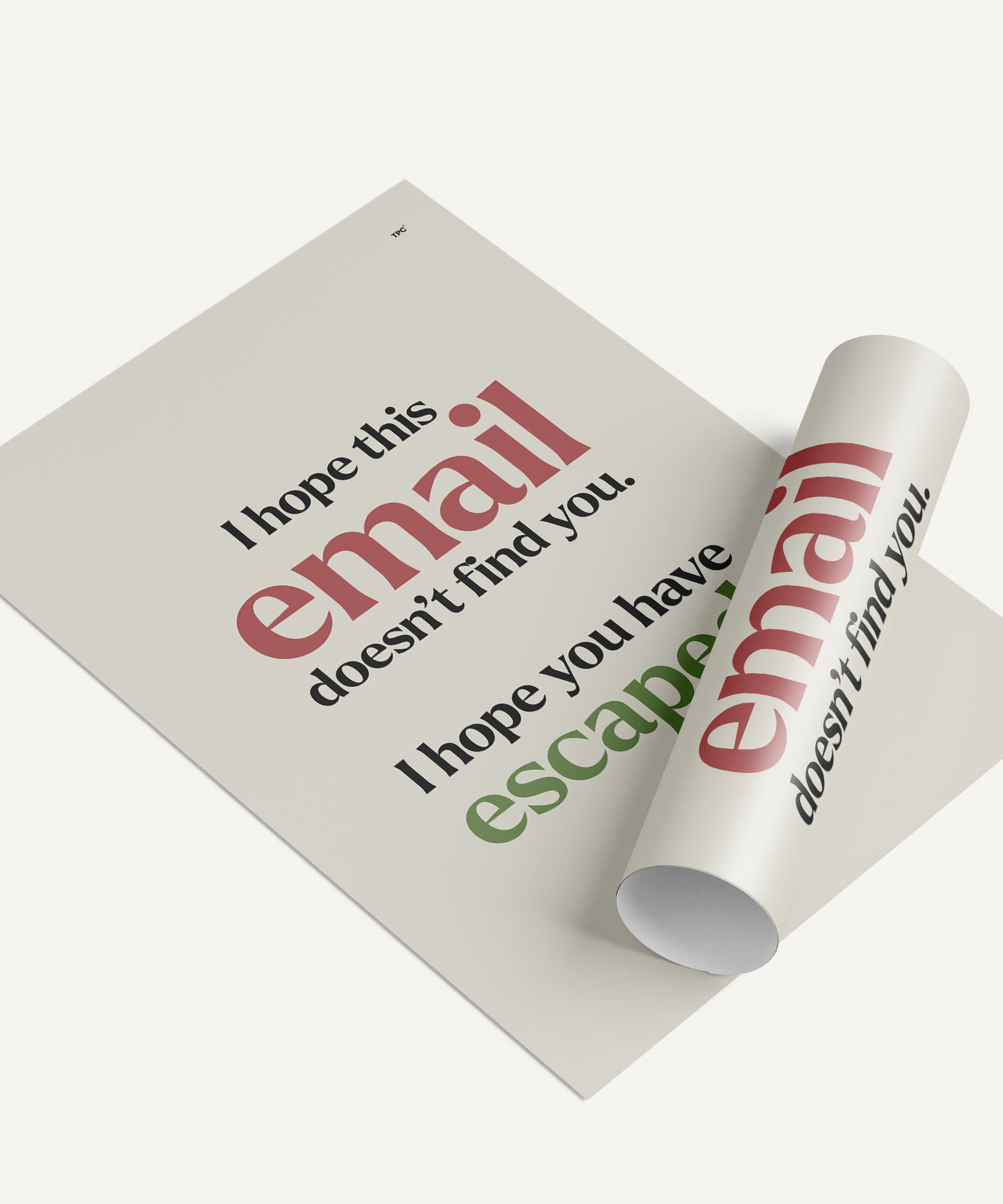 Email Doesn't Find You Poster