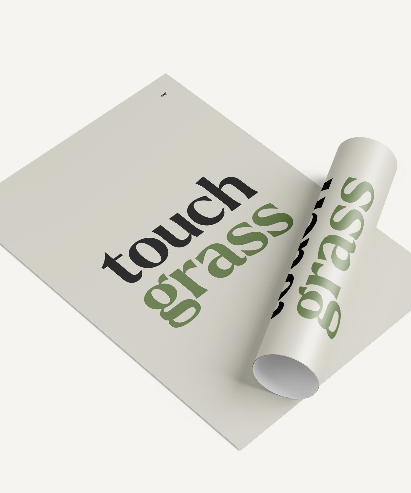 Touch Grass Poster