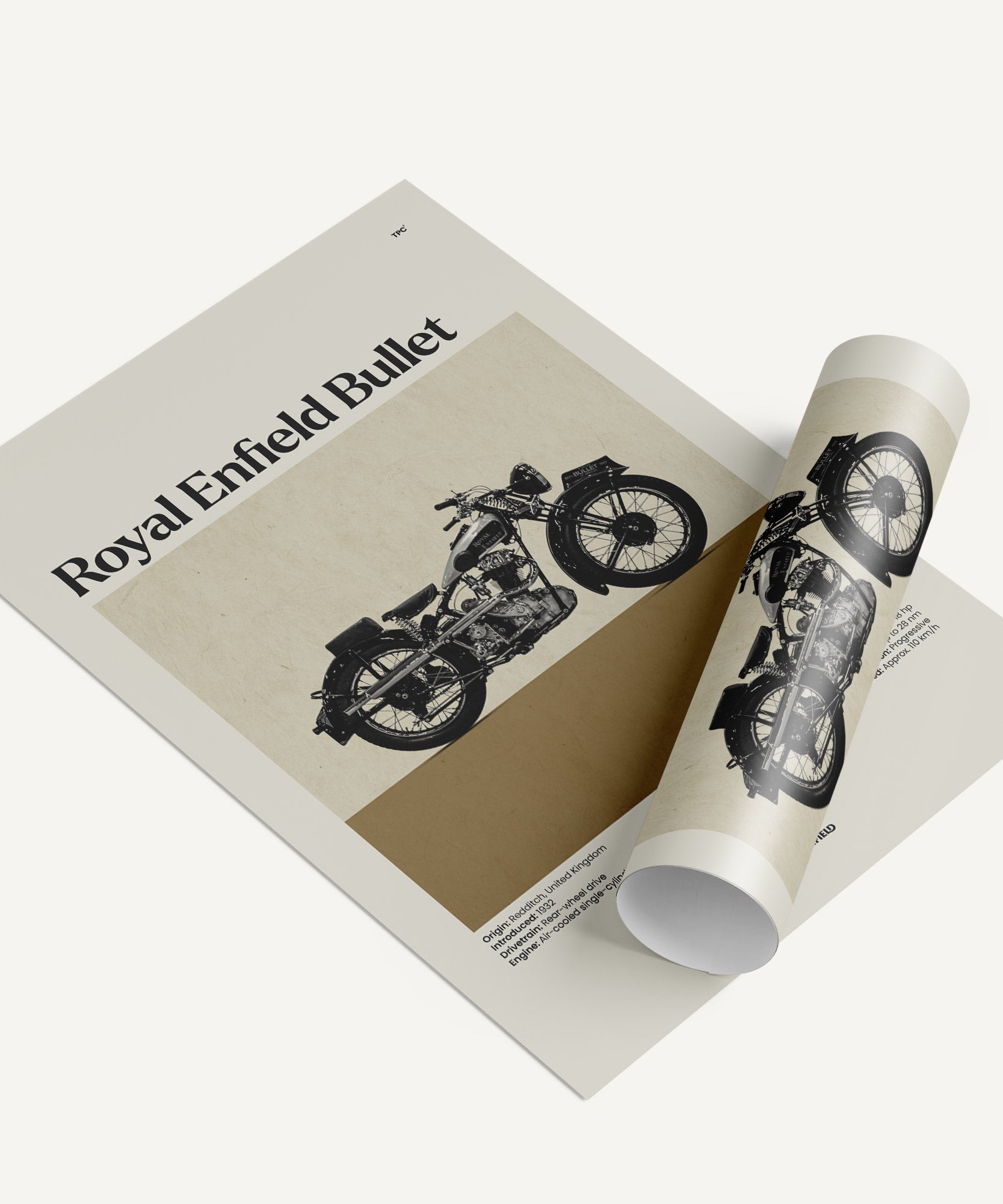 Royal Enfield Bullet Poster