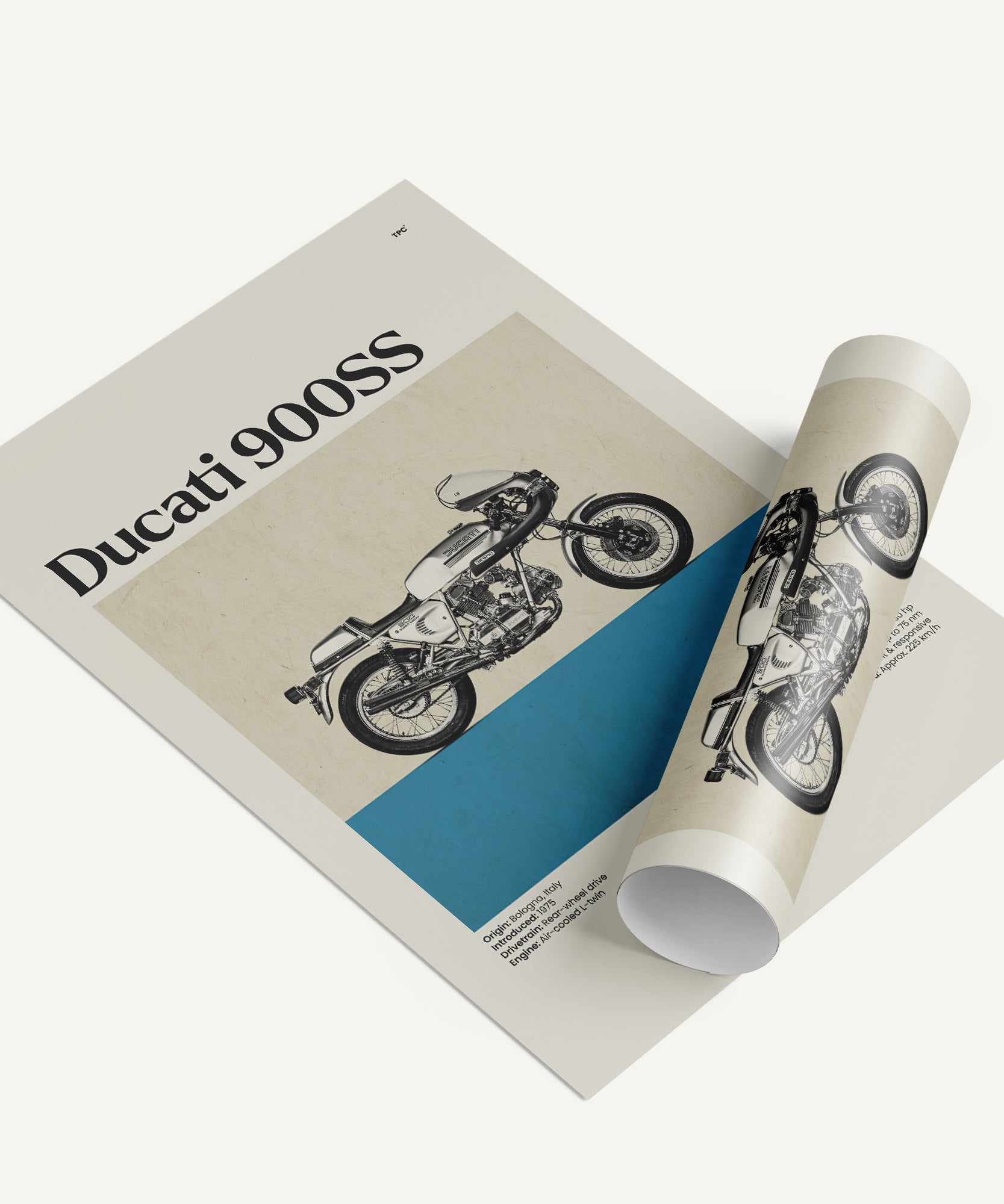 Ducati 900SS Poster