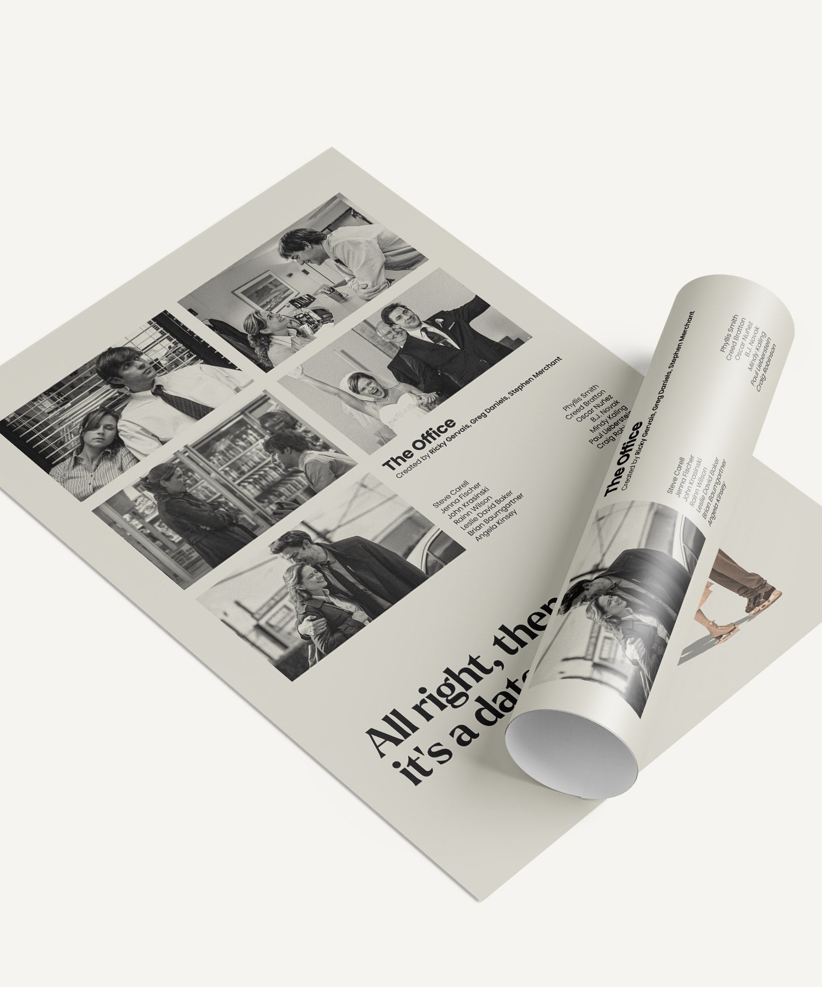 Pam & Jim The Office Poster