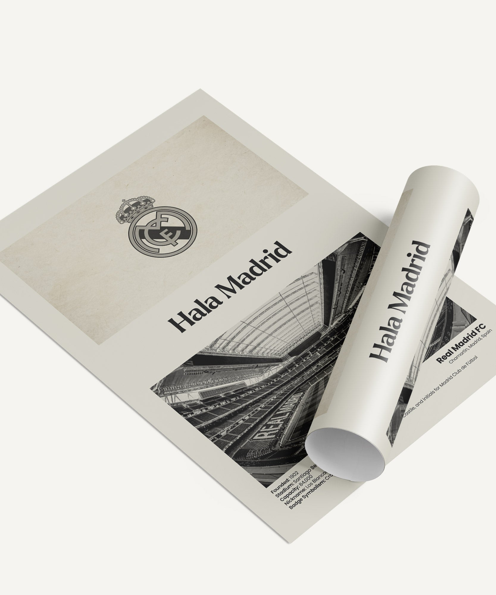 Real Madrid FC Poster