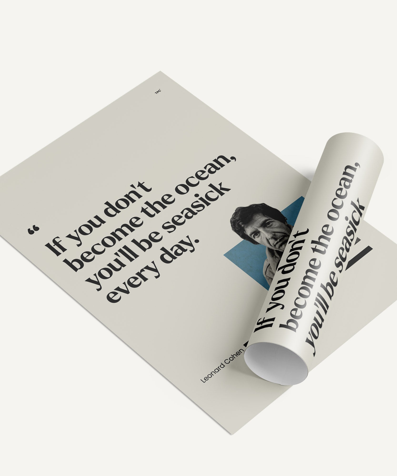 Leonard Cohen Poster