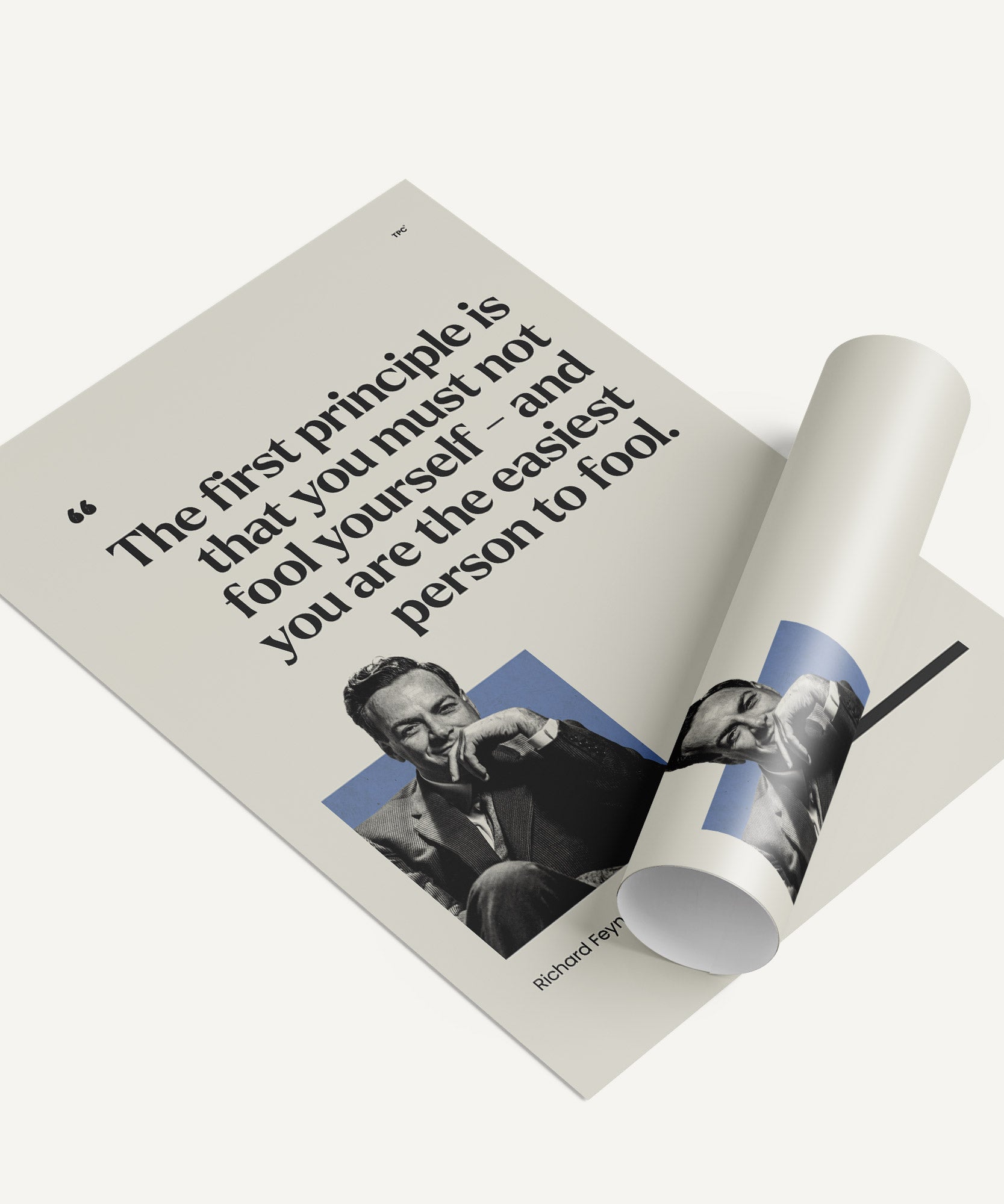 Richard Feynman Poster