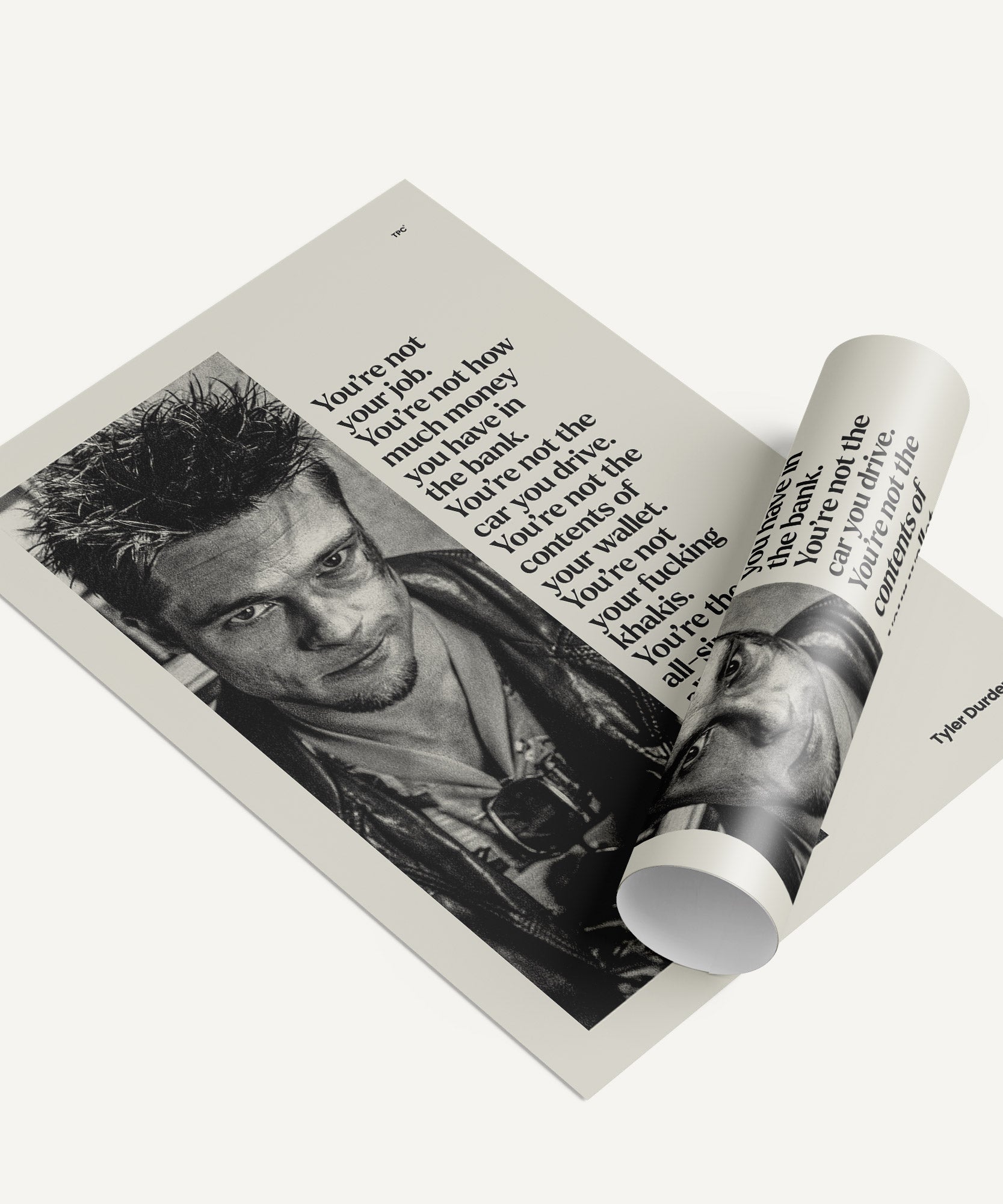 Tyler Durden - Fight Club Poster