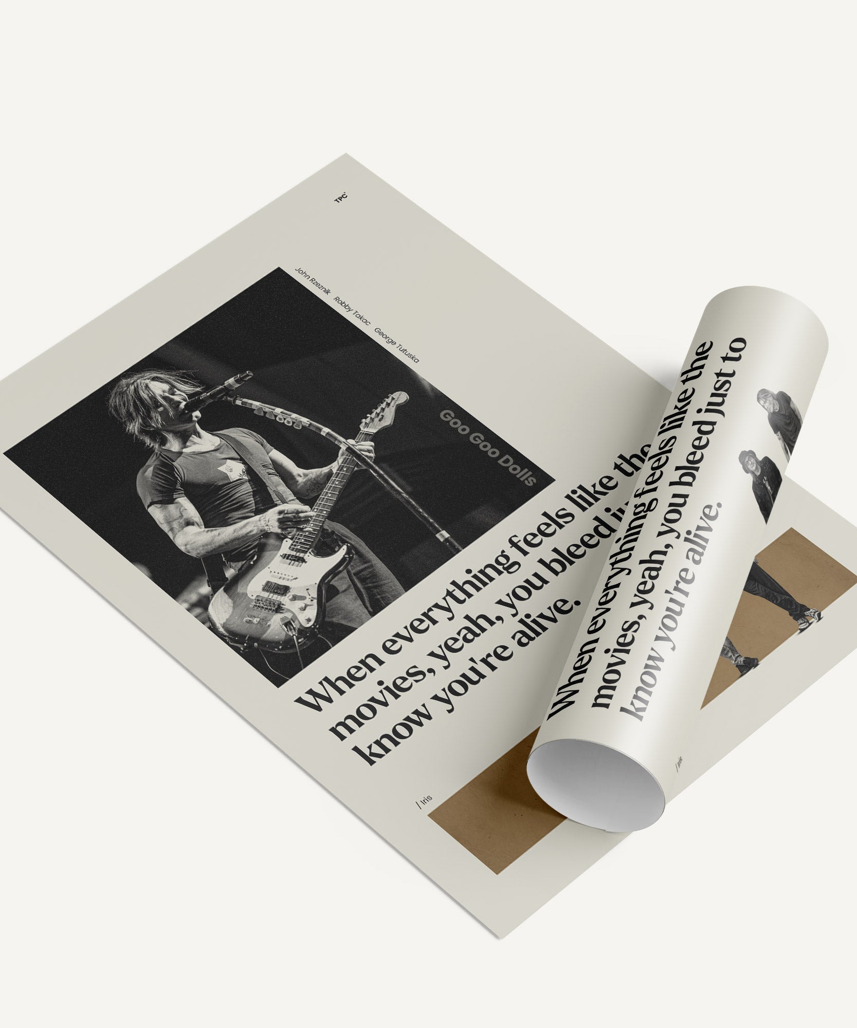 Iris by Goo Goo Dolls Poster