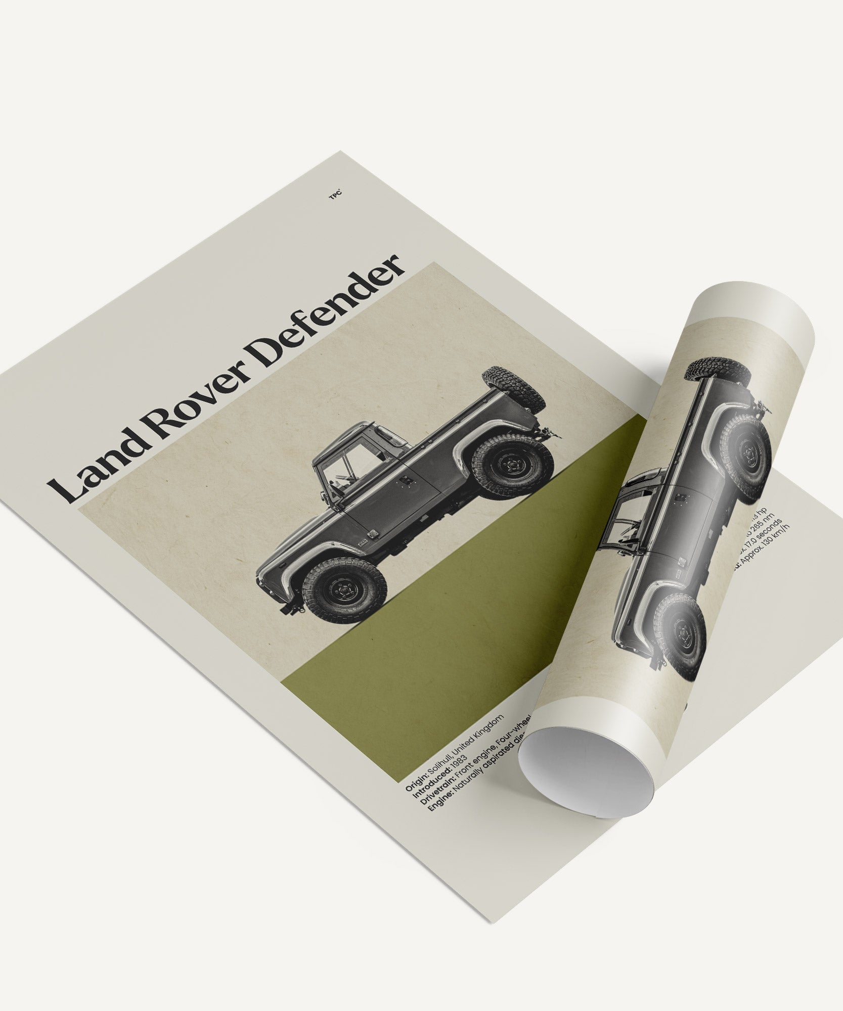 Land Rover Defender Poster