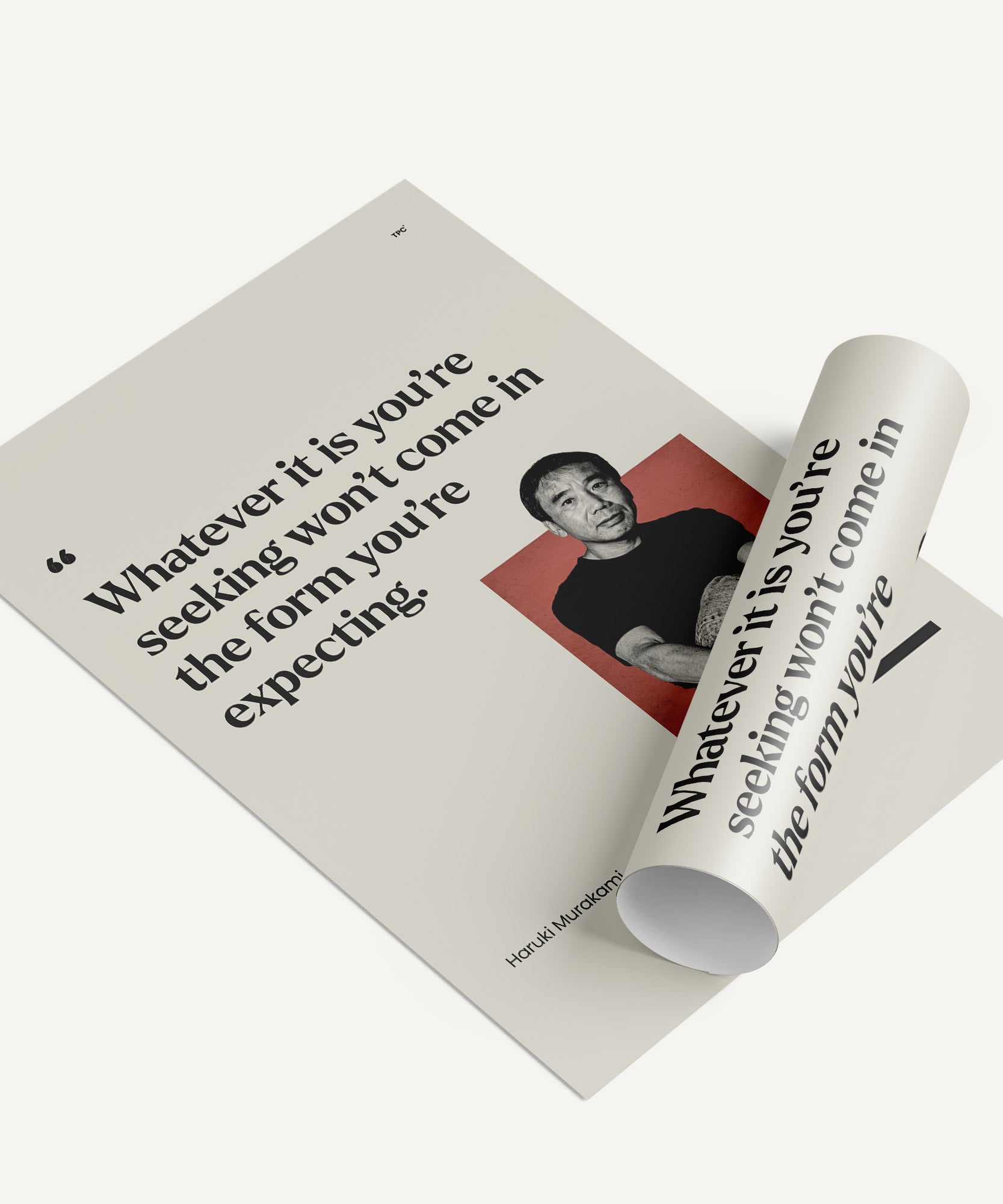 Haruki Murakami Poster