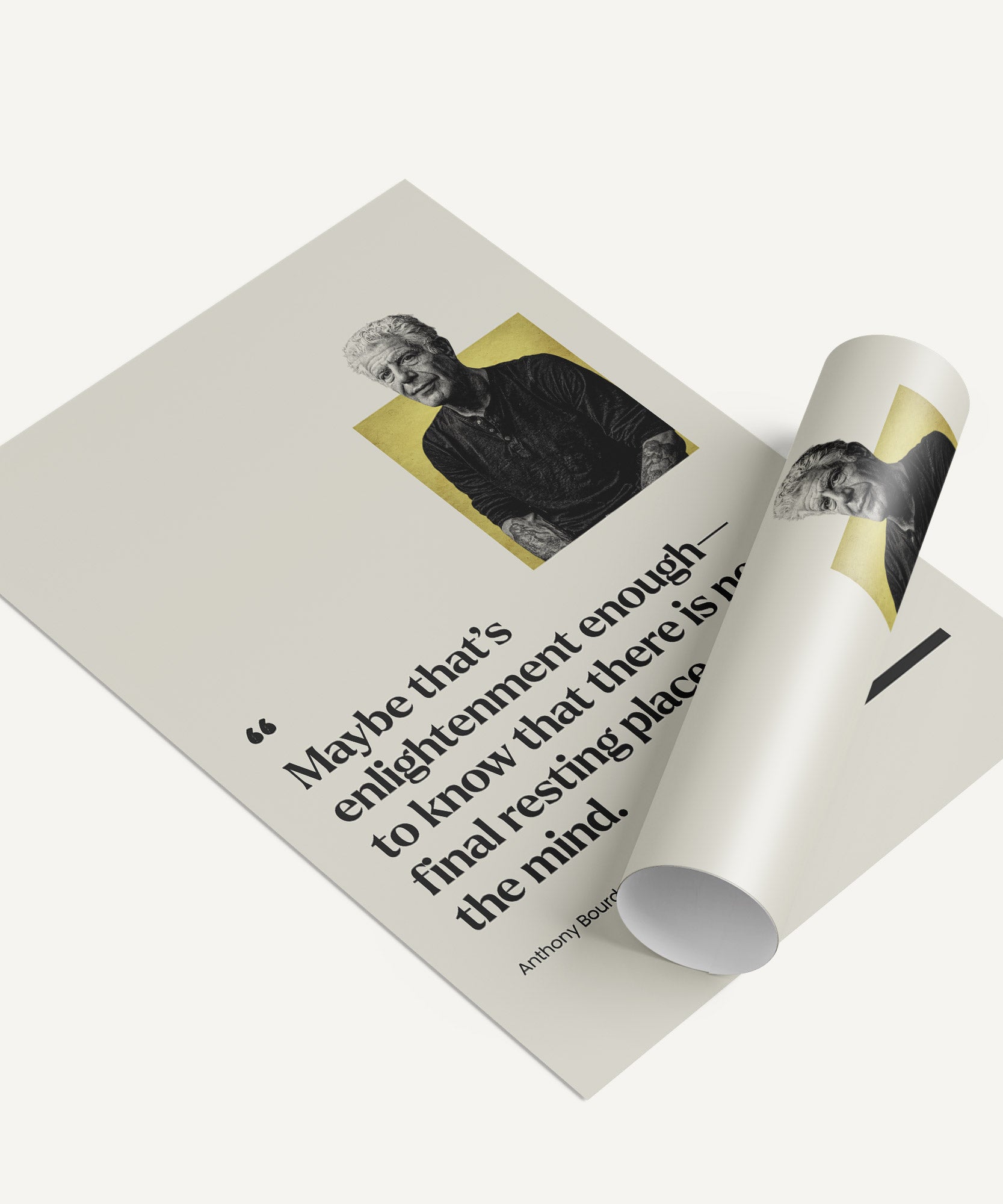 Anthony Bourdain Poster