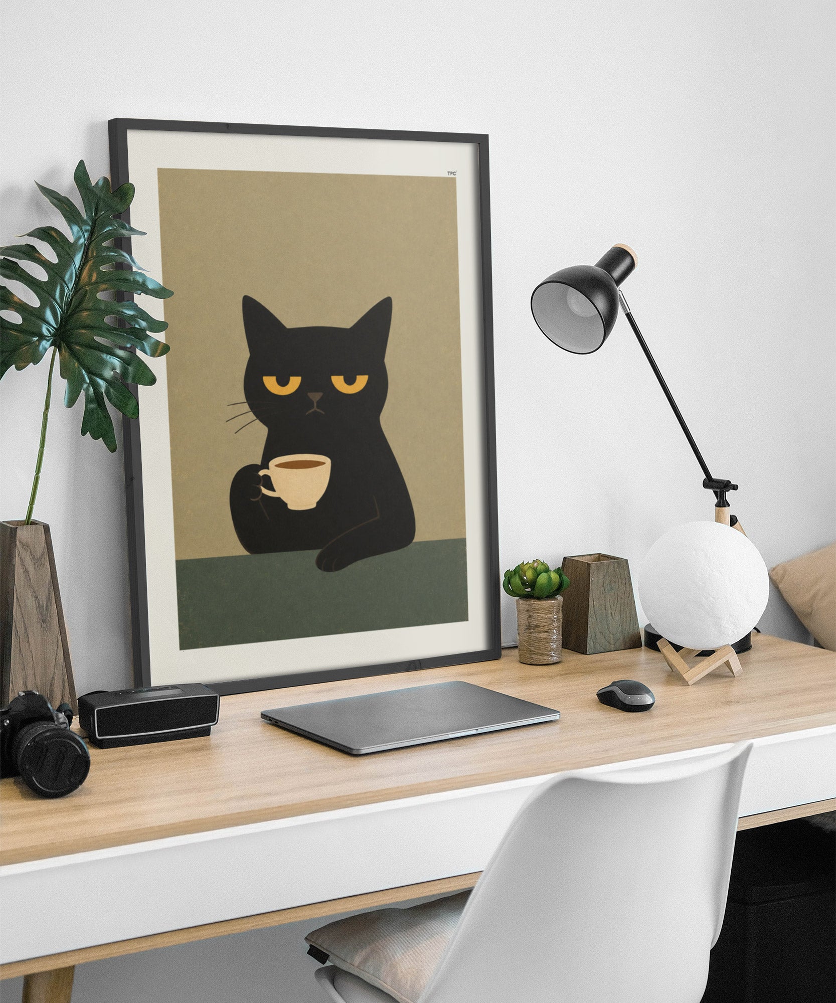 Morning Mood - Cat Poster