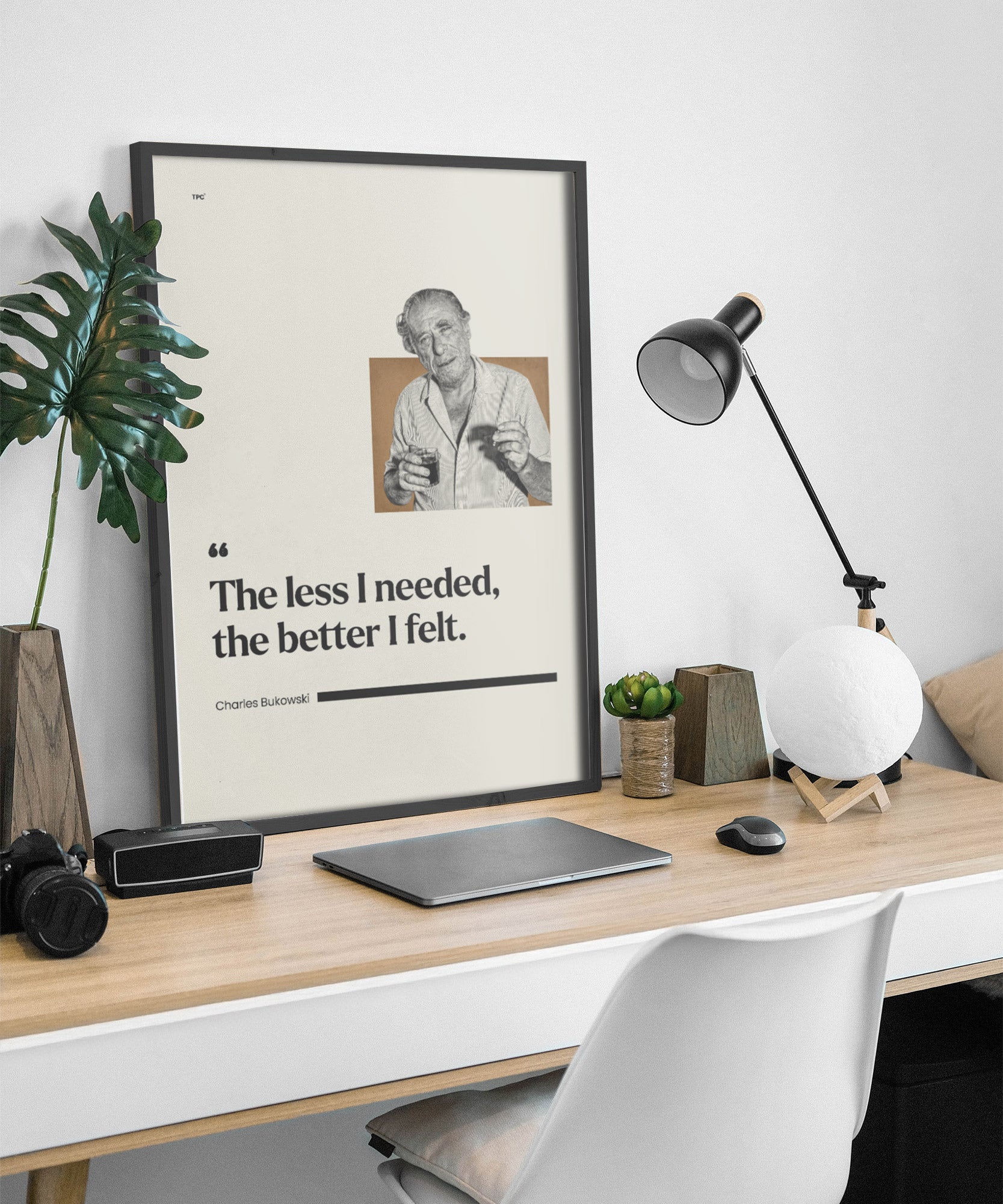 Charles Bukowski Poster