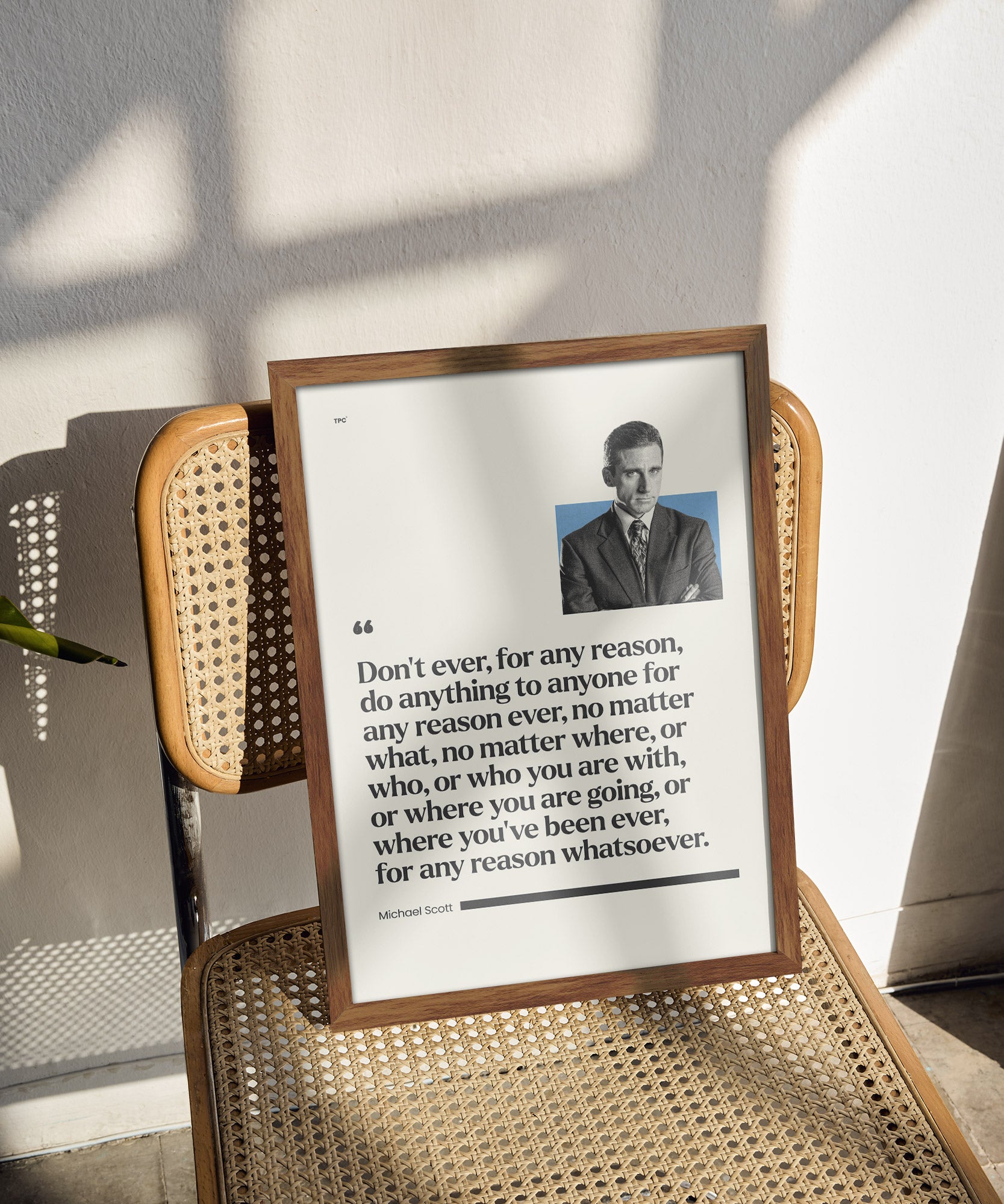 Michael Scott Quote Poster