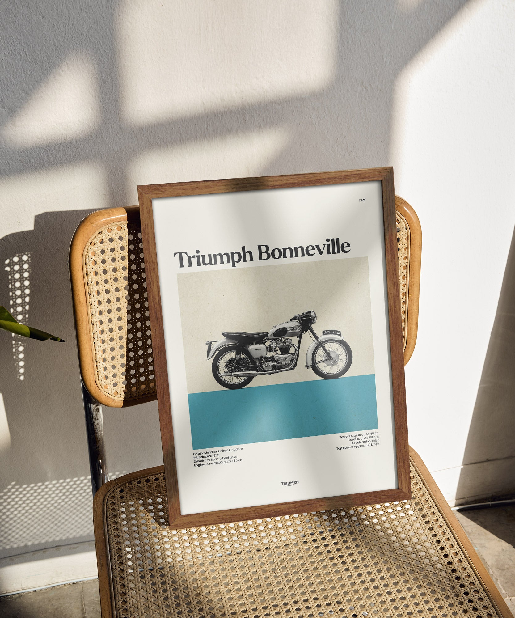 Triumph Bonneville Poster