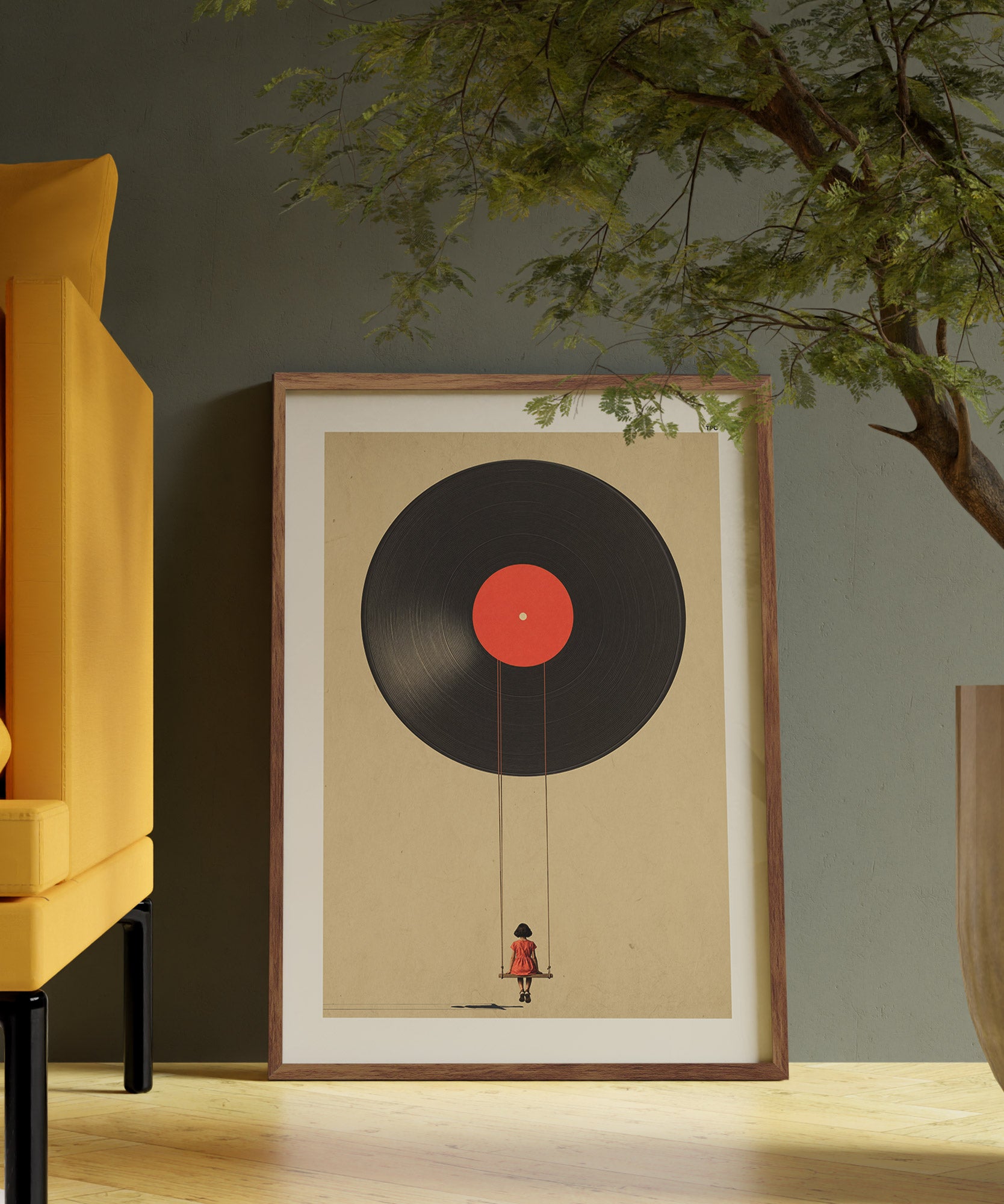 Vinyl Swing Poster