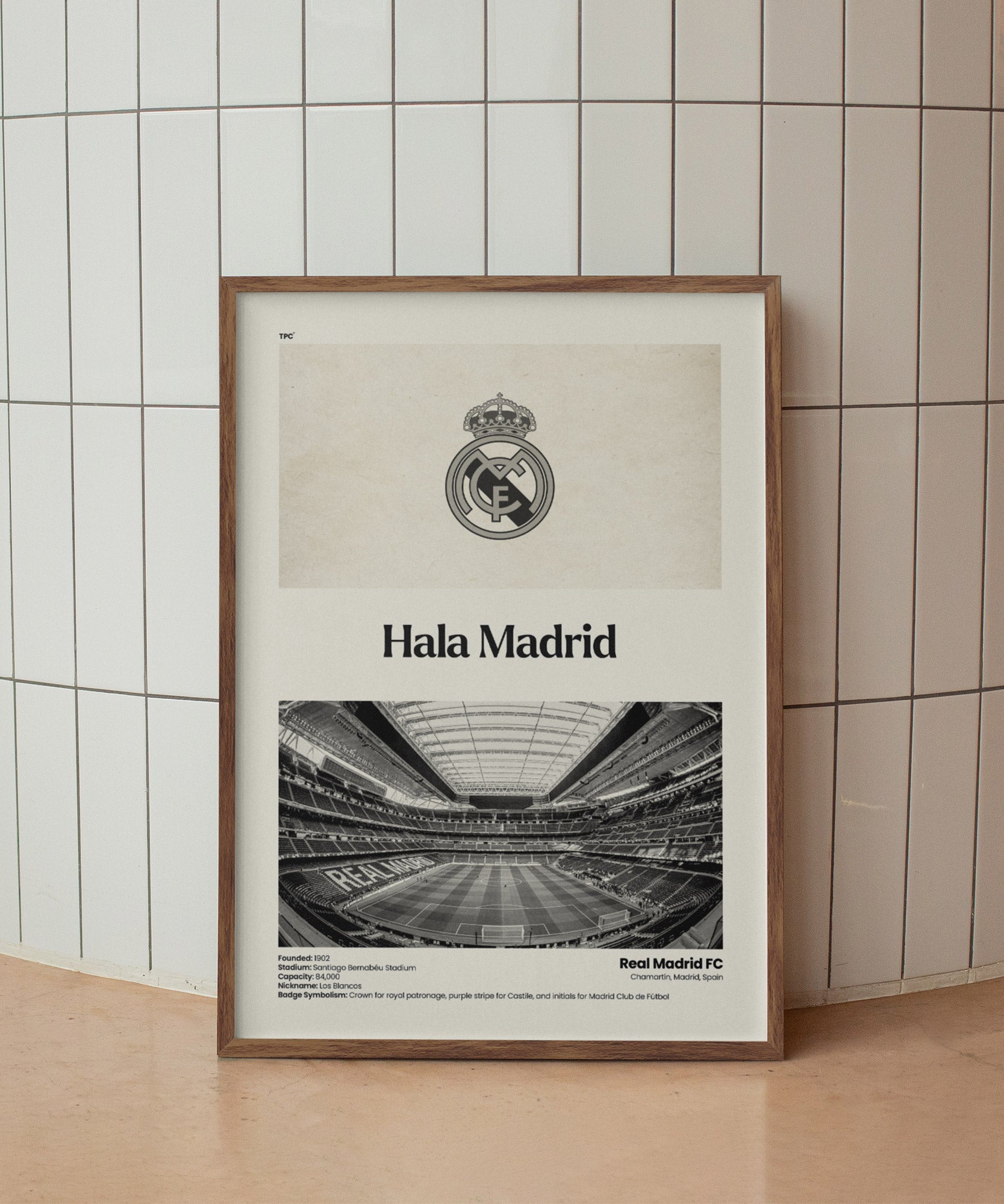Real Madrid FC Poster