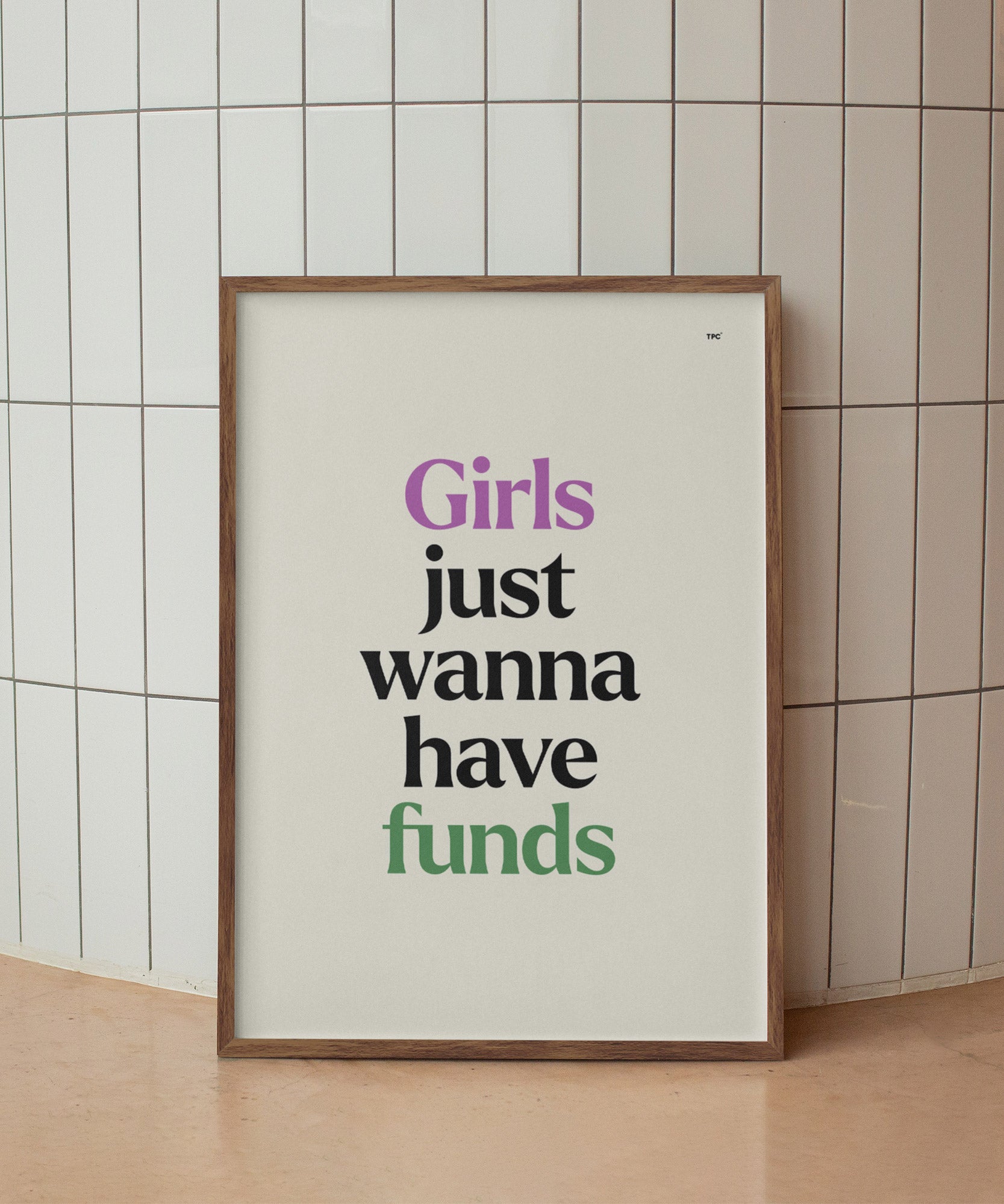 Girls Funds Poster