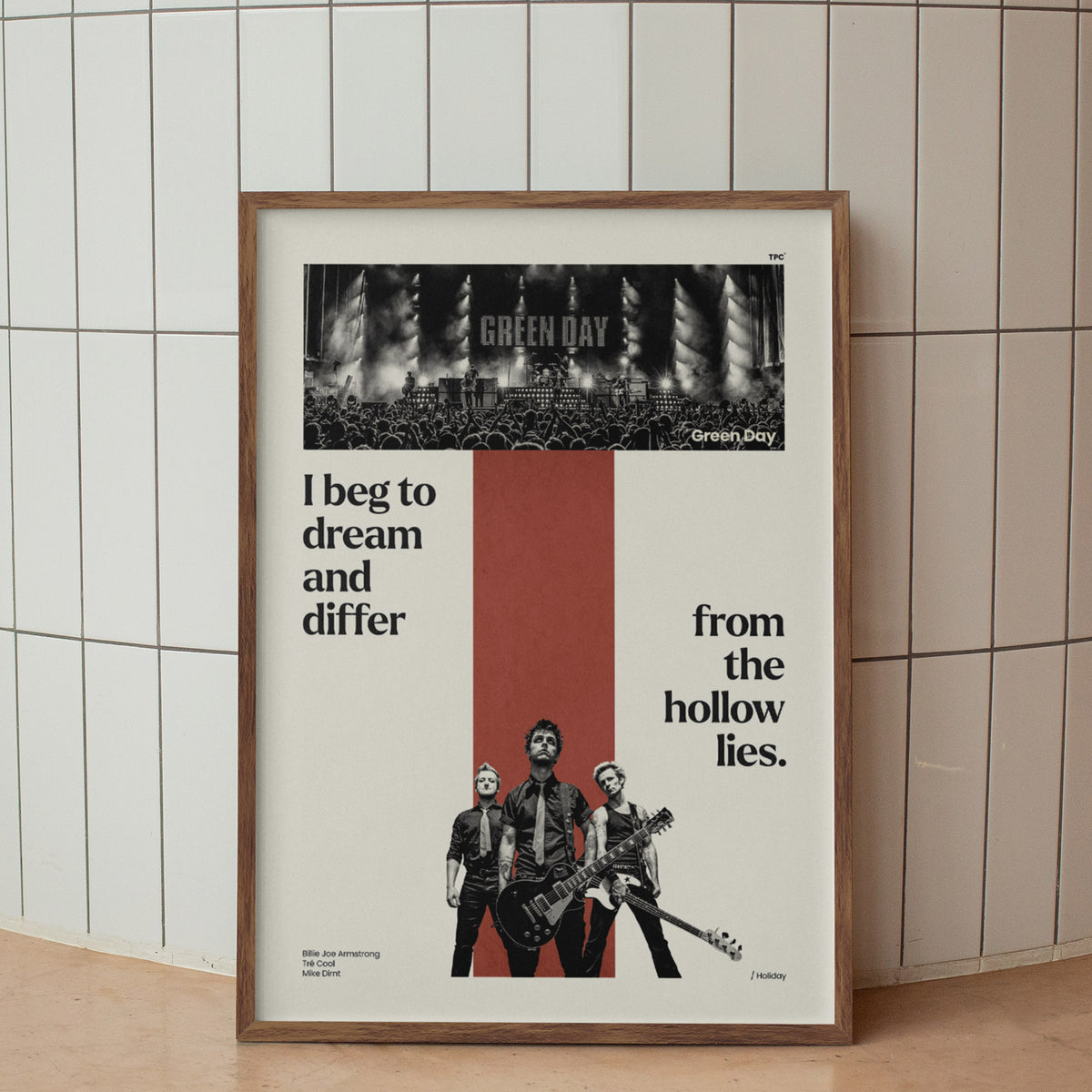 Green Day Poster – The Posty Club