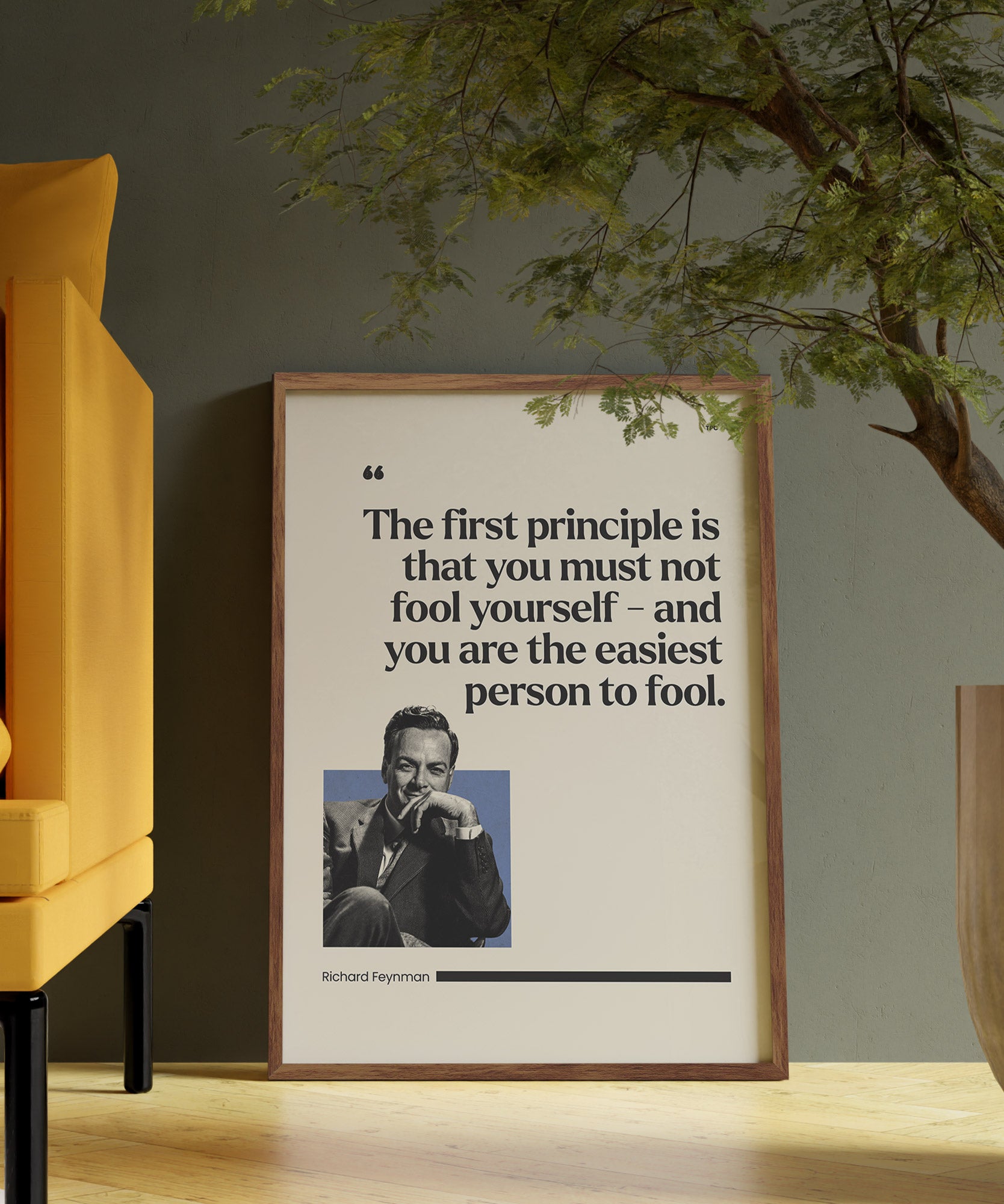 Richard Feynman Poster