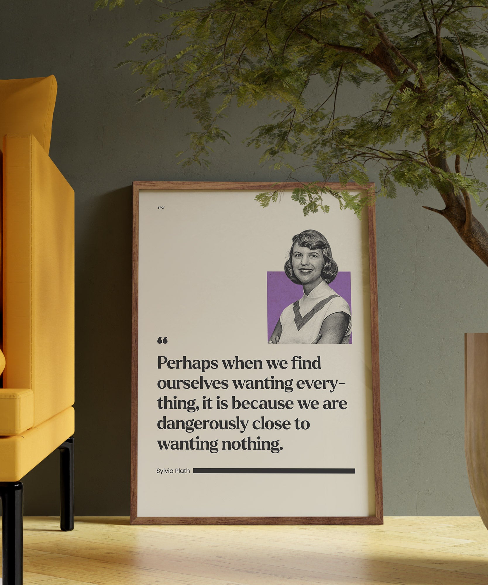 Sylvia Plath Poster