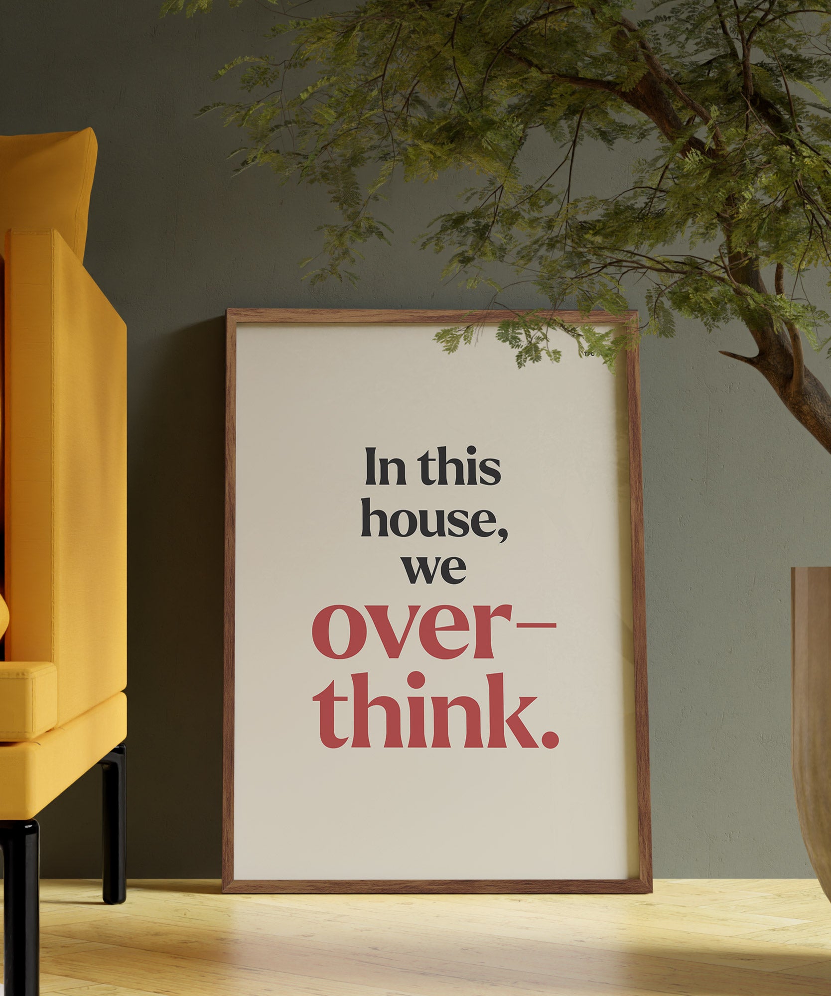 We Overthink Poster