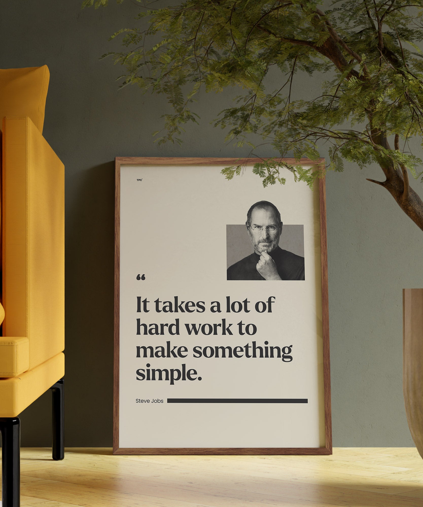 Steve Jobs - Simple Poster