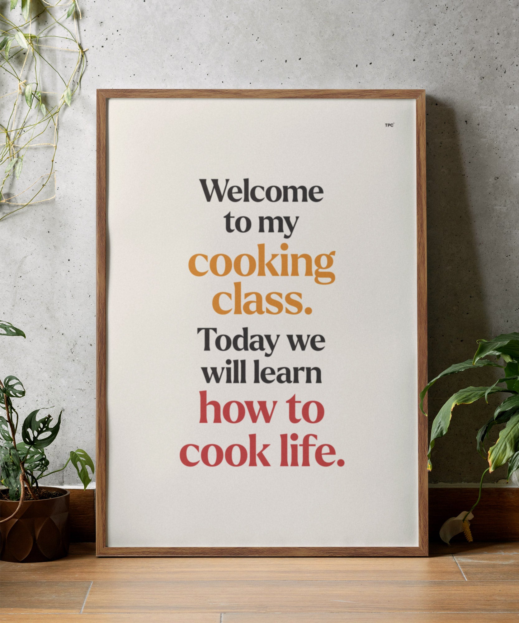 My Cooking Class Poster