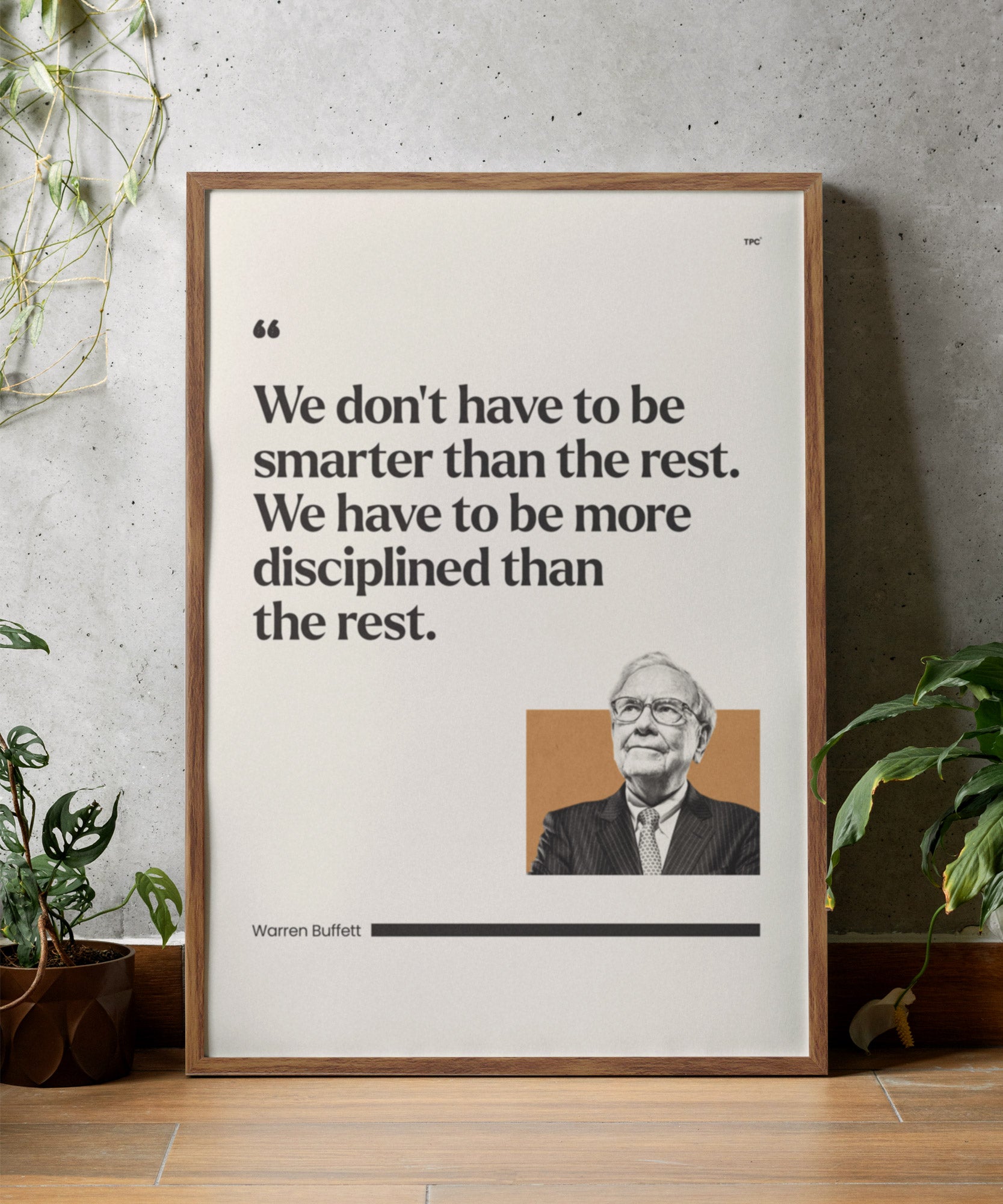 Warren Buffett Poster