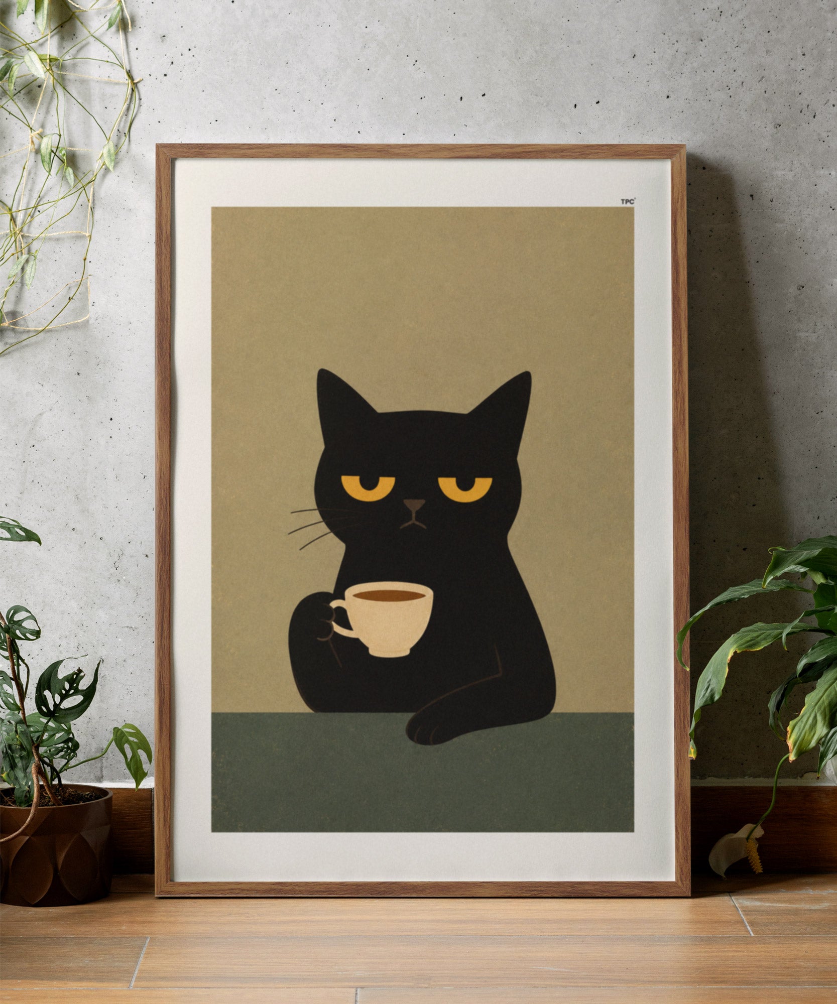 Morning Mood - Cat Poster